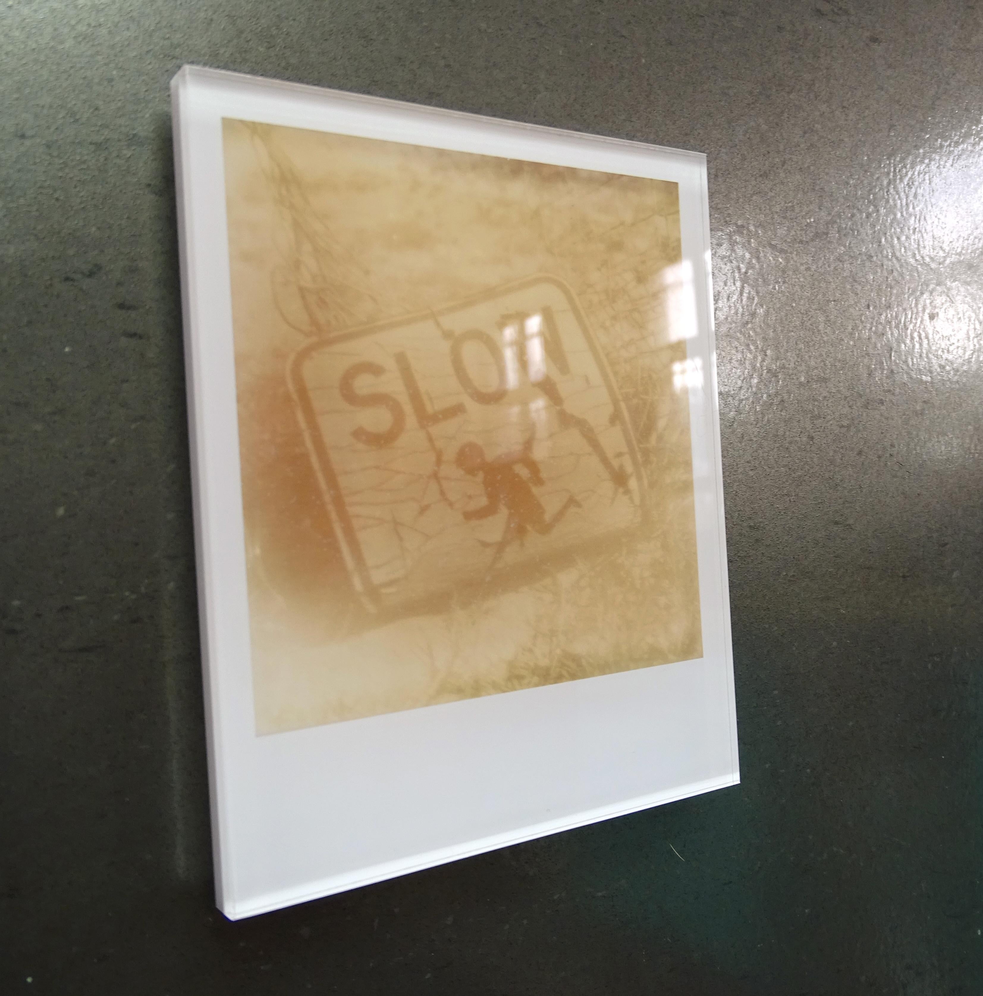 Stefanie Schneider Minis - Slow - based on a Polaroid, mounted For Sale 1