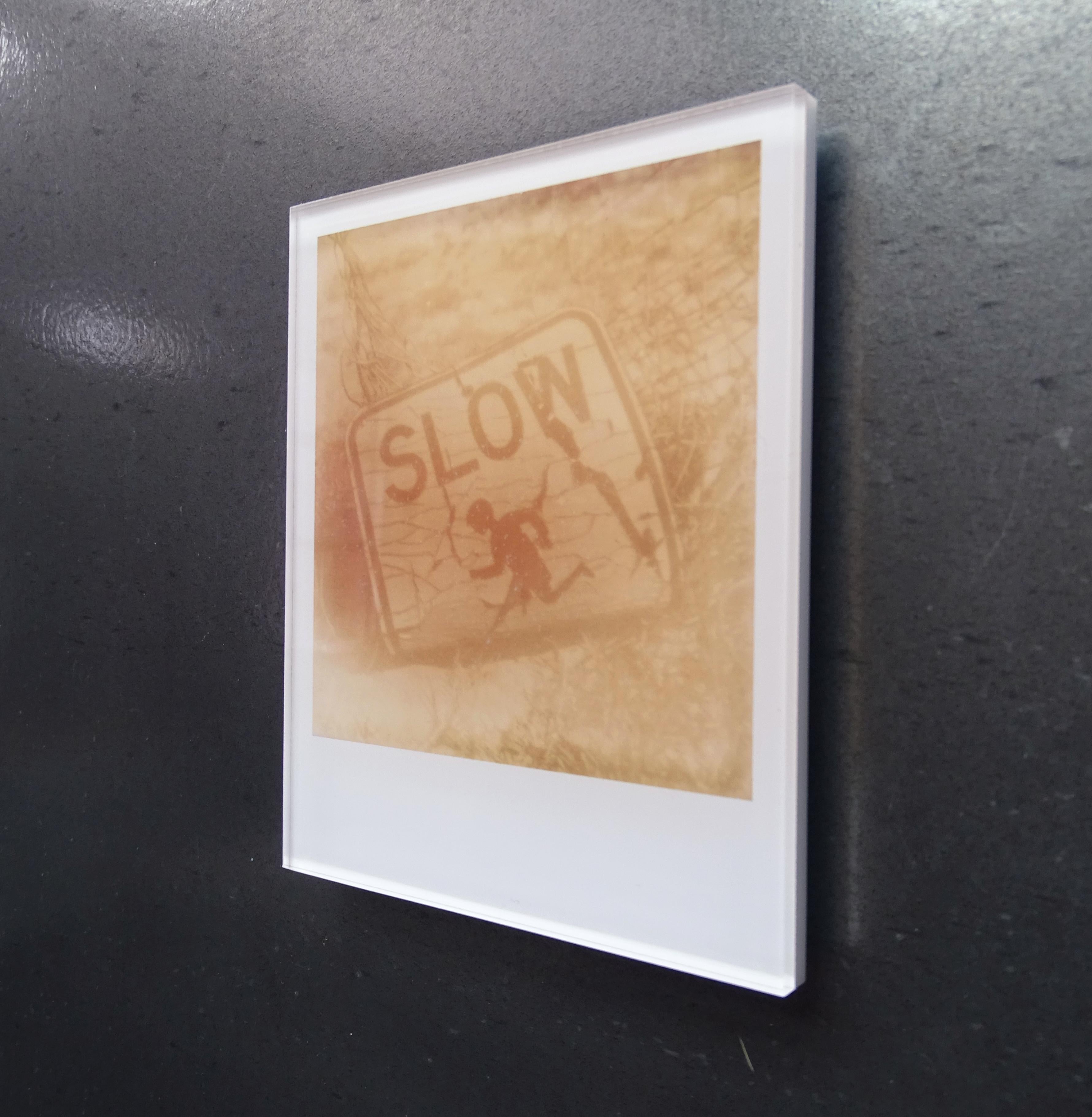 Stefanie Schneider Minis - Slow - based on a Polaroid, mounted For Sale 2