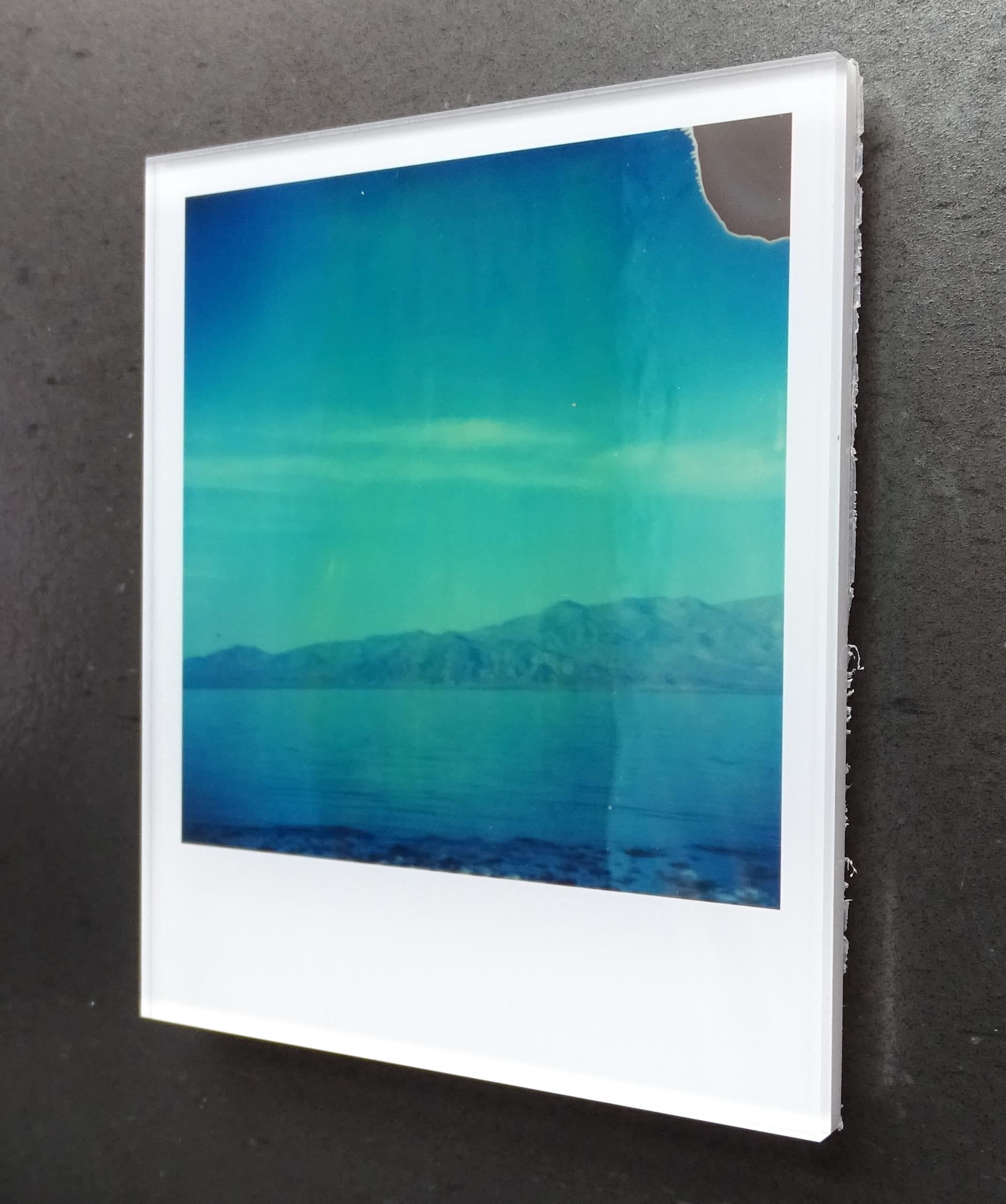 Stefanie Schneider's Minis - 
Through the looking Glass (California Badlands), 2010

Signed and signature brand on verso.
Lambda digital Color Photographs based on a Polaroid.
Sandwiched in between Plexiglass (thickness 0.7cm)

Polaroid sized open