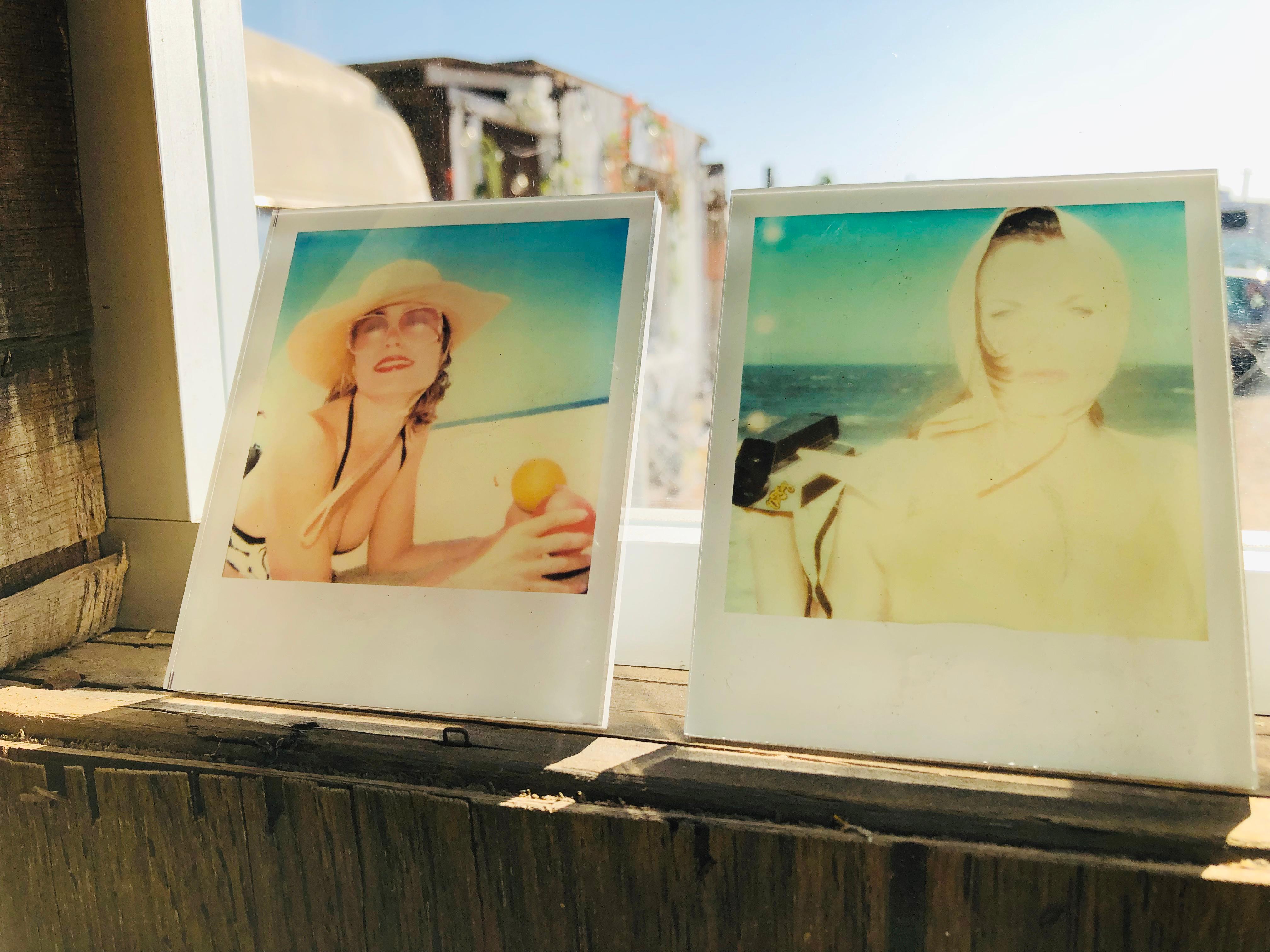 Stefanie Schneider's Minis
'Untitled #03' (Beachshoot) featuring Radha Mitchell, 2005
signed and signature brand on verso
Lambda digital Color Photograph based on a Polaroid

Polaroid sized open Editions 1999-2013
10.7 x 8.8cm (Image