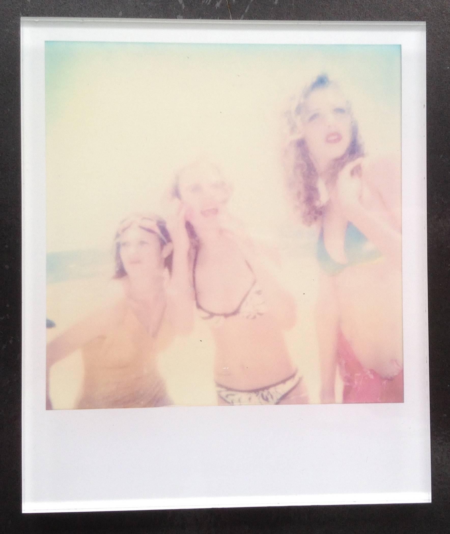 Stefanie Schneider's Minis
'Untitled #2' (Beachshoot) featuring Radha Mitchell, 2005
signed and signature brand on verso
Lambda digital Color Photographs based on a Stefanie Schneider expired Polaroid photograph.

Polaroid sized open Editions