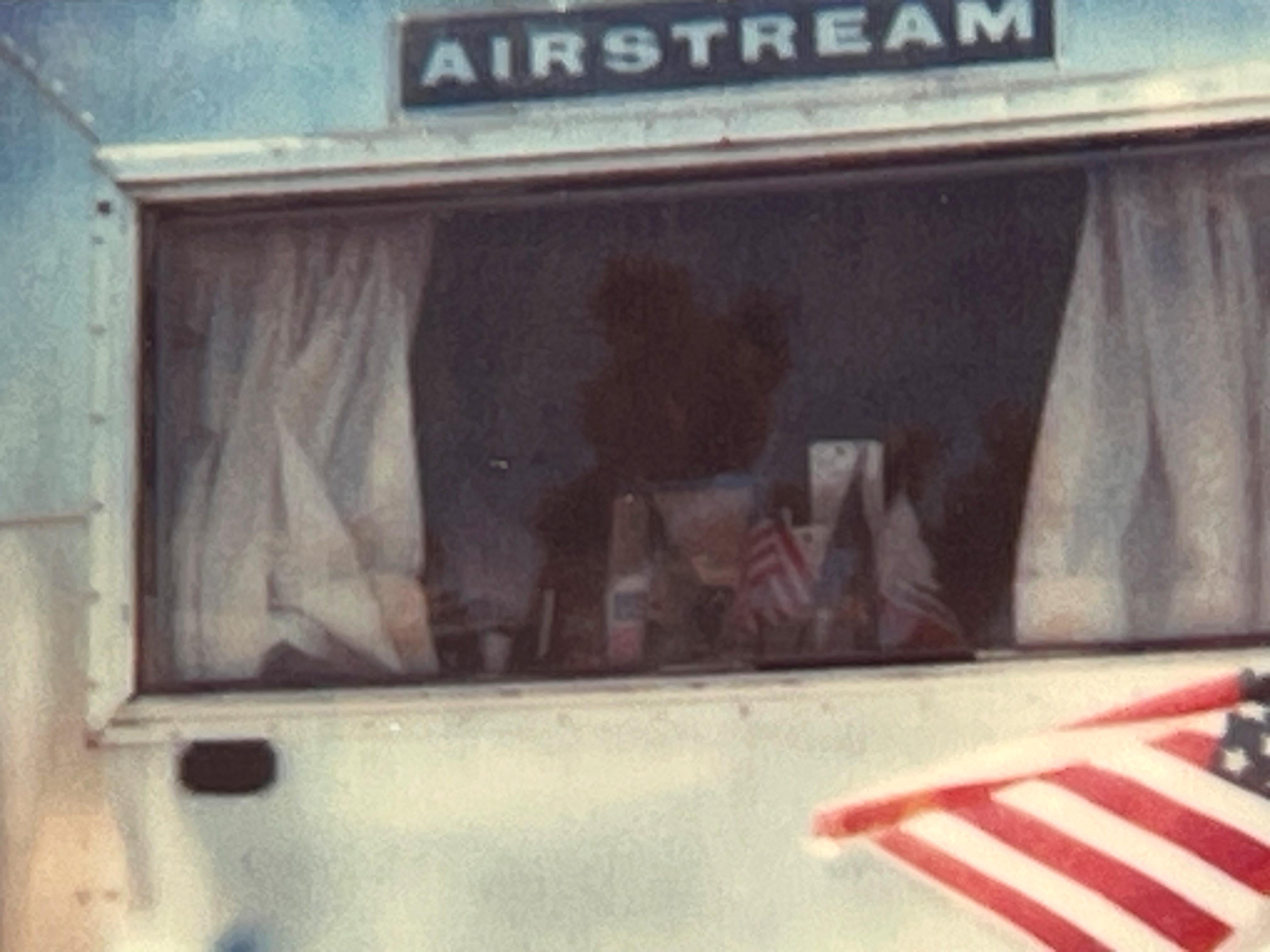 Stefanie Schneider Polaroid sized Minis - Airstream (29 Palms) - signed, loose For Sale 1