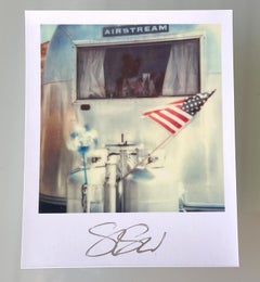 Stefanie Schneider Polaroid sized Minis - Airstream (29 Palms) - signé, en vrac