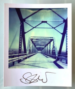 Stefanie Schneider Polaroid sized Minis - 'Blue Bridge' - signed, loose