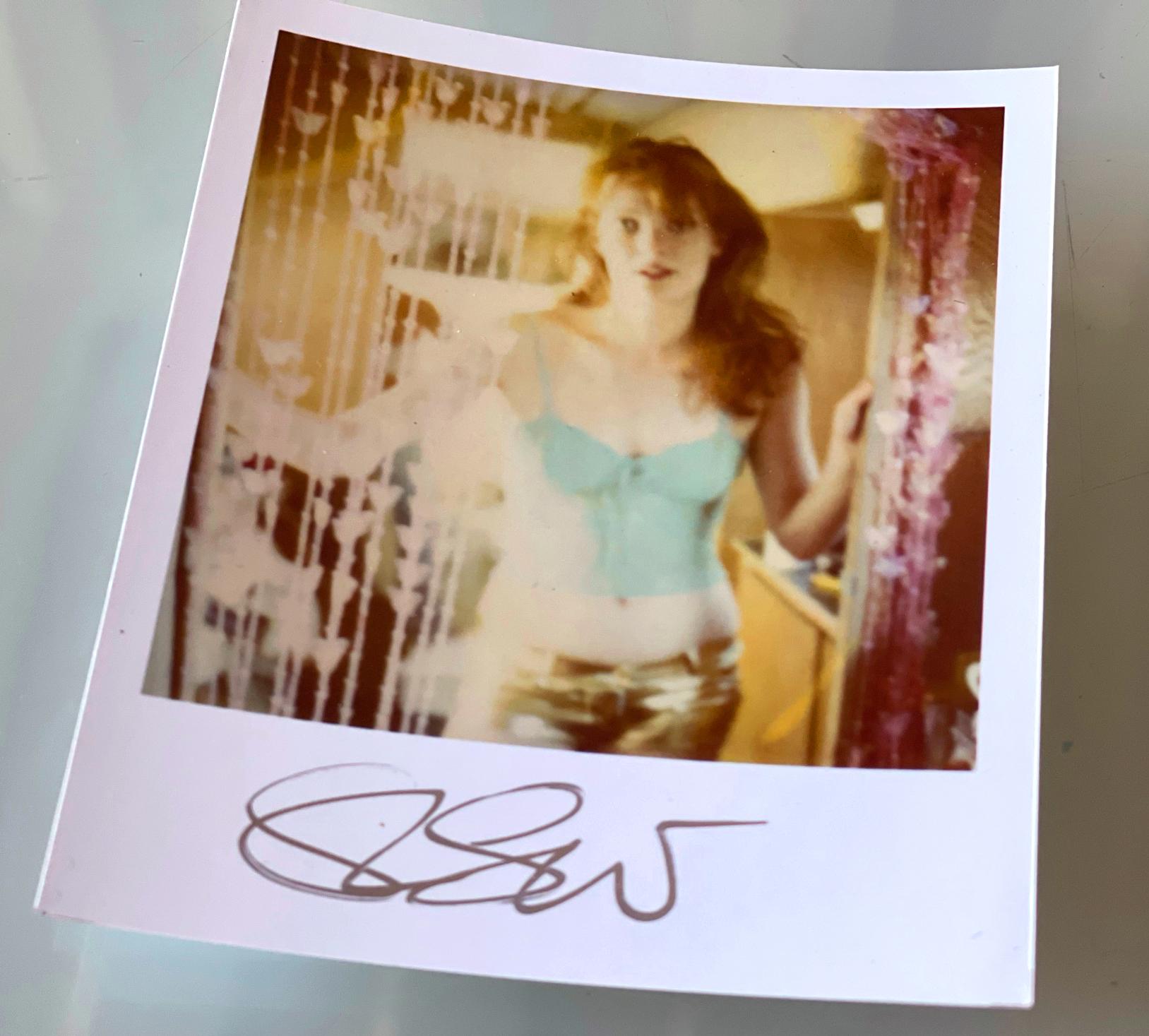 Stefanie Schneider Polaroid sized Minis - 'Daisy in Trailer' - signed, loose For Sale 1