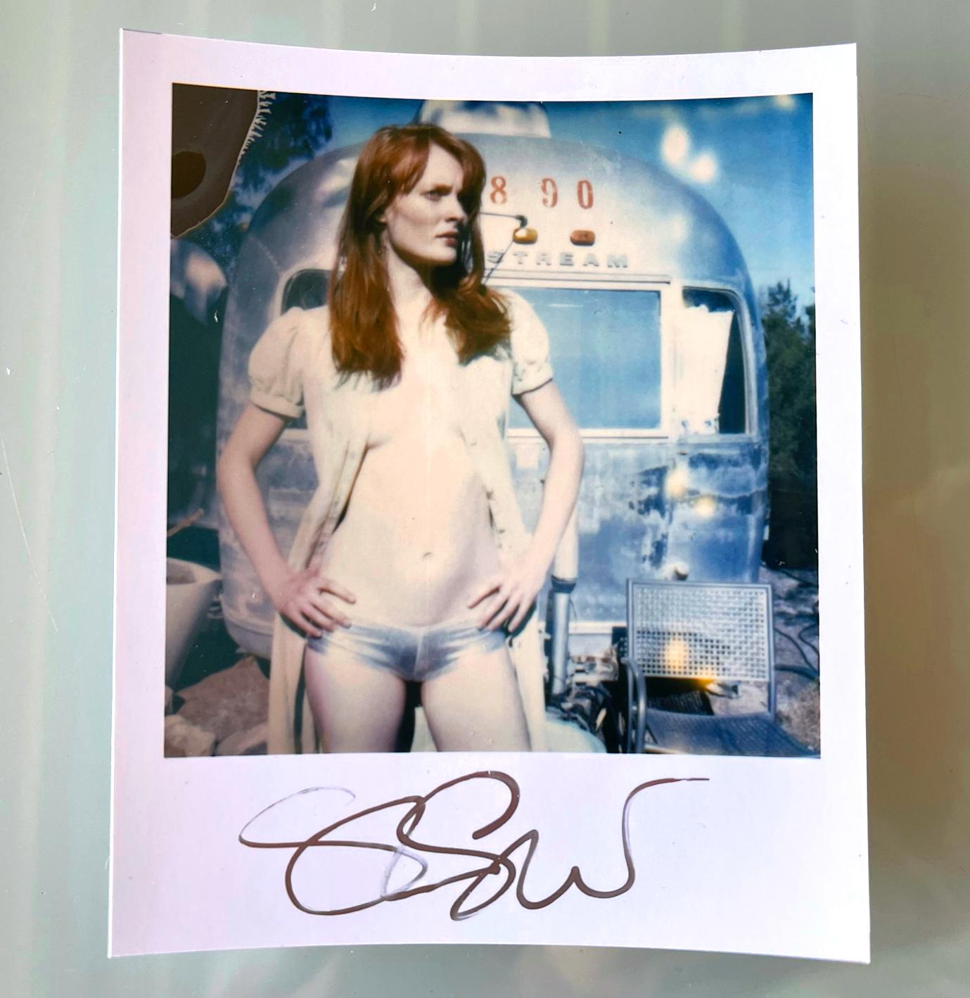Stefanie Schneider Polaroid sized Minis - 'Daisy in front of...' - signed, loose For Sale 1