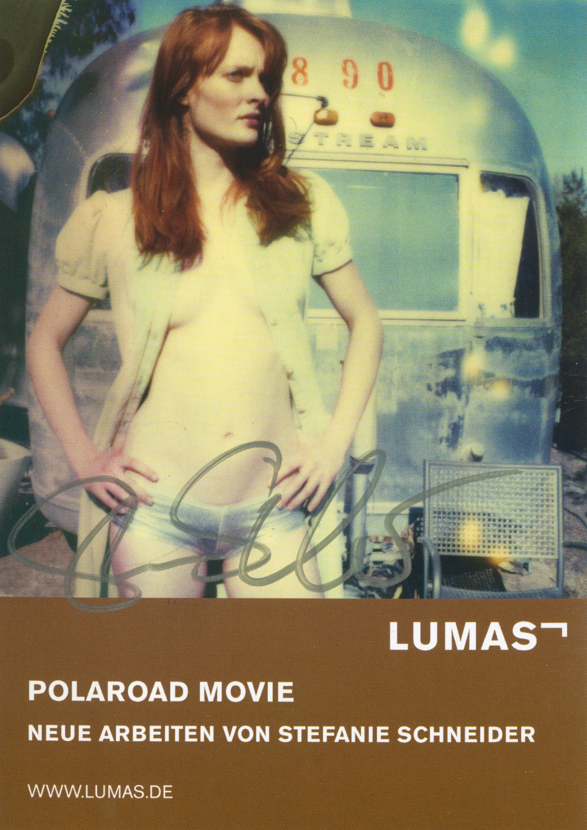 Stefanie Schneider Polaroid sized Minis - 'Daisy in front of...' - signed, loose For Sale 2