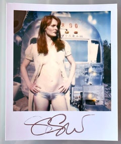 Stefanie Schneider Polaroid sized Minis - 'Daisy in front of...' - signed, loose