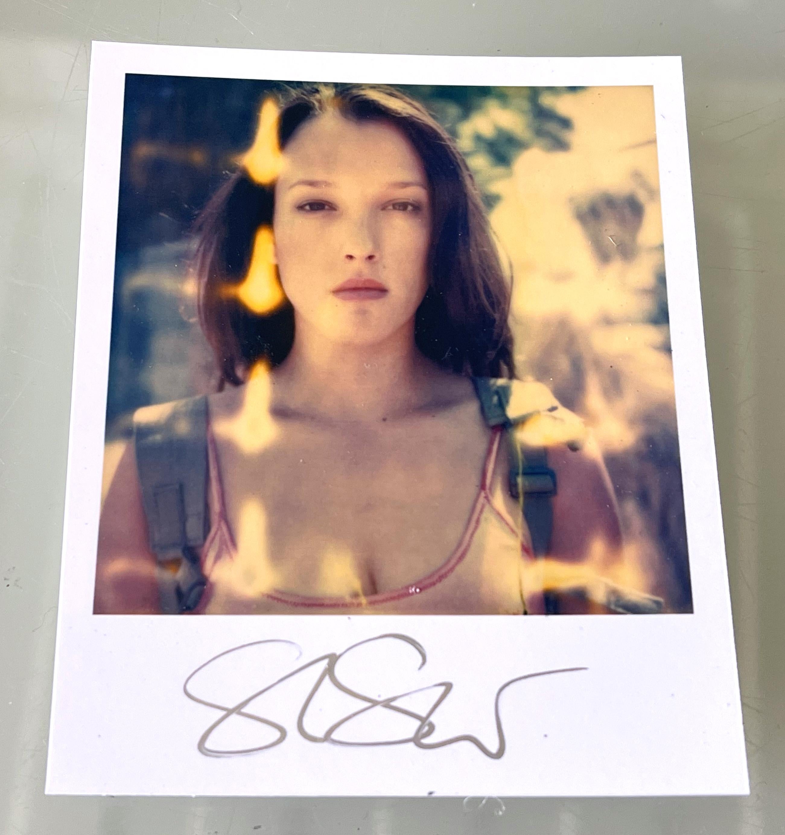 Stefanie Schneider's Mini
Margarita (Till Death Do Us Part) - 2005
featuring Austin Tate

signed in front, not mounted. 
Digital Color Photographs based on a Polaroid. 

Polaroid sized open Editions 1999-2023
10.7 x 8.8cm (Image 7.9x7.7cm)

Included