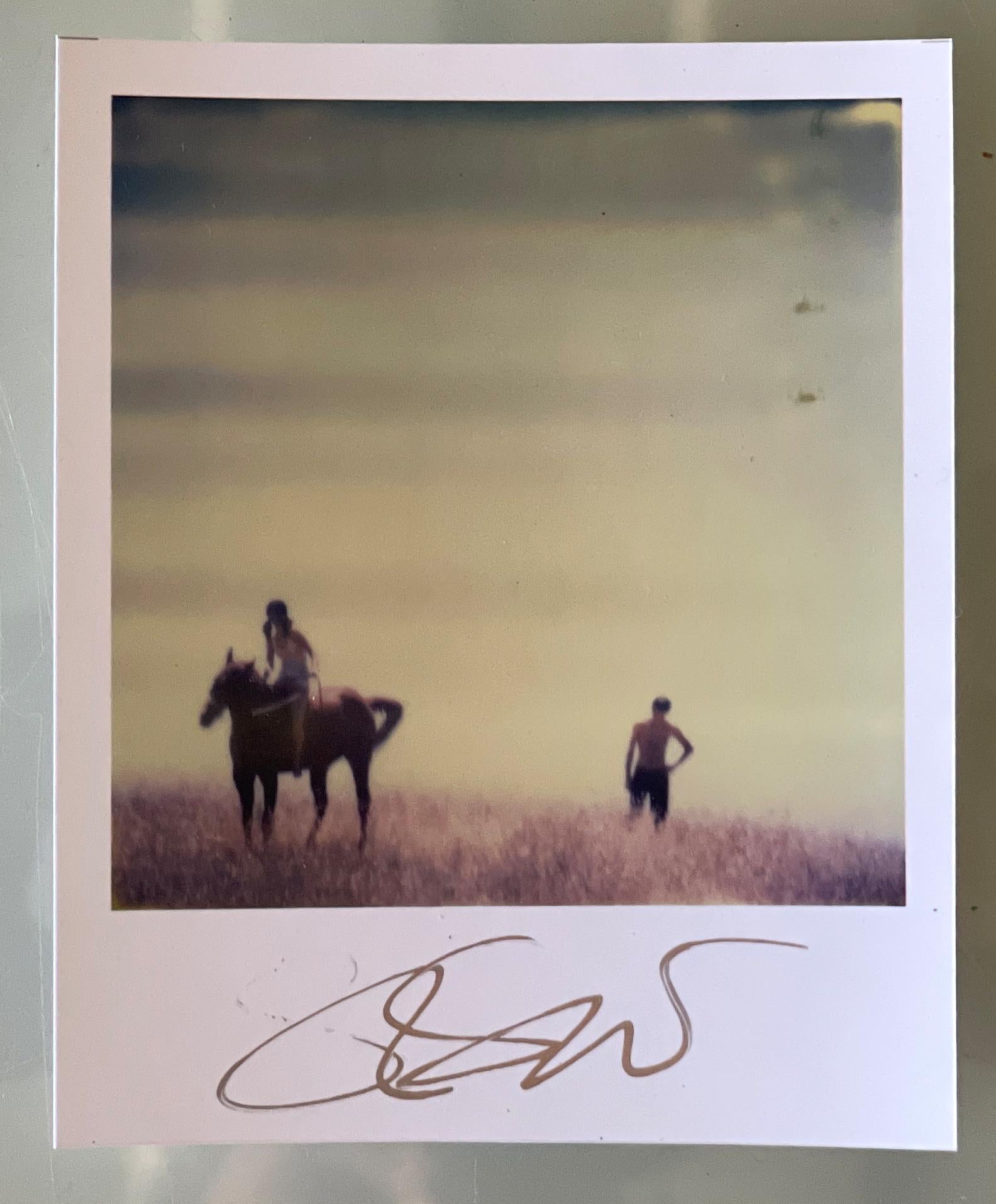 Stefanie Schneider's Mini
Renée's Dream XV (Days of Heaven) - 2006

signed in front, not mounted.
Digital Color Photographs based on a Polaroid.

Polaroid sized open Editions 1999-2023
10.7 x 8.8cm (Image 7.9x7.7cm)
