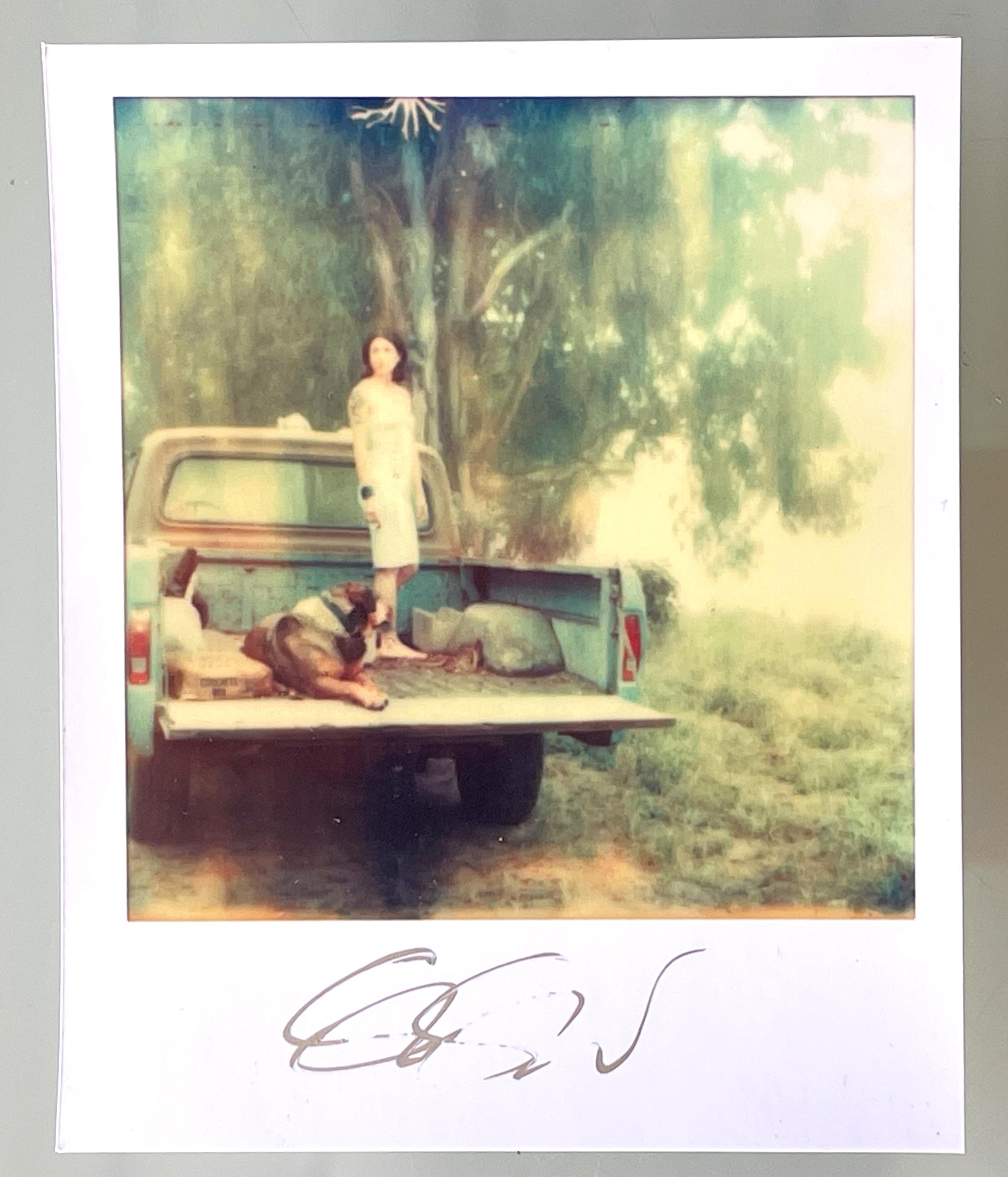 Stefanie Schneider's Mini
Saigon (Stranger than Paradise) - 2003

signed in front, not mounted.
Digital Color Photographs based on a Polaroid.

Polaroid sized open Editions 1999-2023
10.7 x 8.8cm (Image 7.9x7.7cm)
