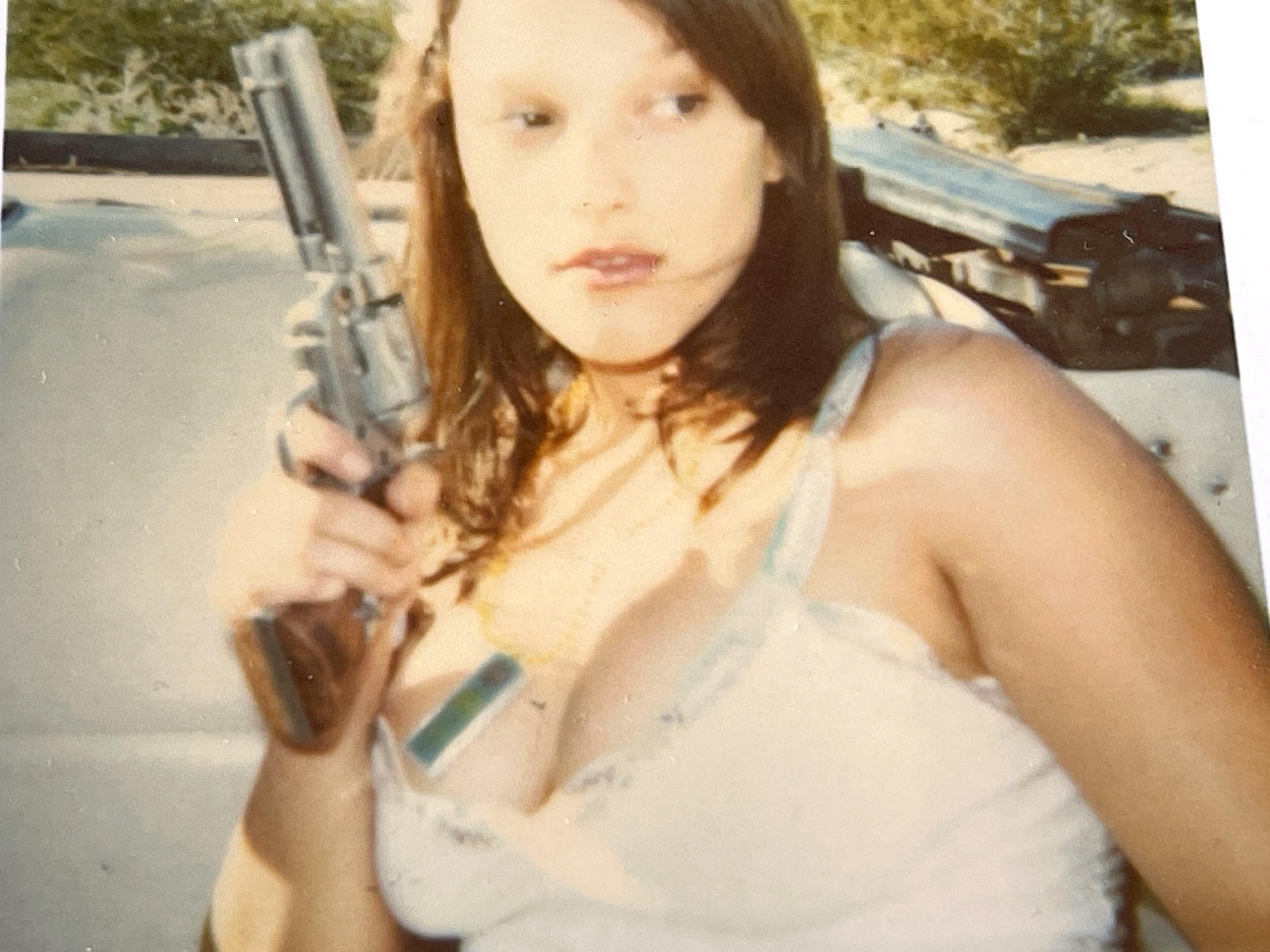 Stefanie Schneider Polaroid sized Minis - 'Six Shooter' - signed, loose For Sale 3