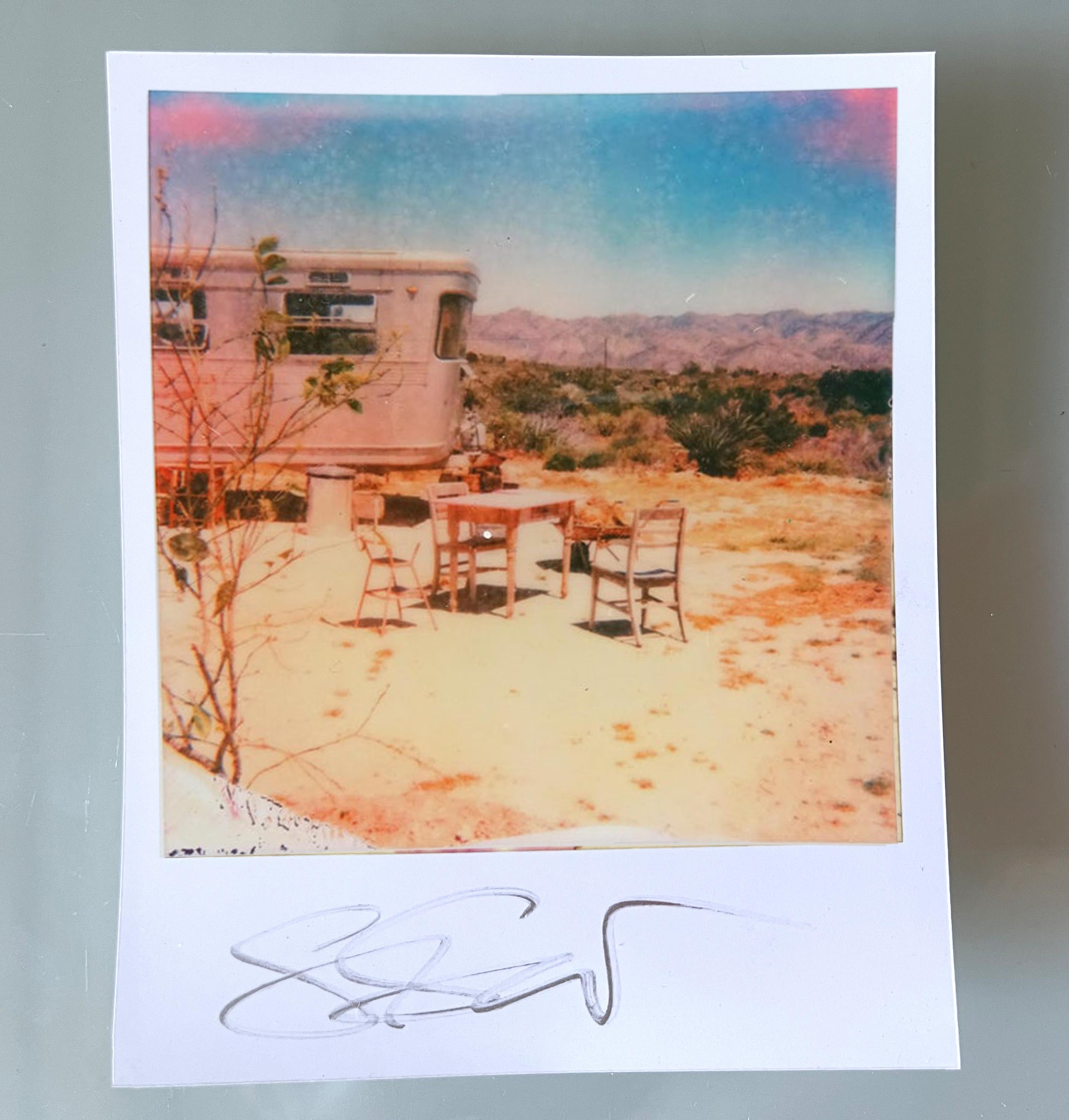 Stefanie Schneider's Mini
The Girl IV (The Girl behind the White Picket Fence) - 2016

signed in front, not mounted.
Digital Color Photographs based on the Polaroids.

Polaroid sized open Editions 1999-2023
10.7 x 8.8cm (Image 7.9x7.7cm)
