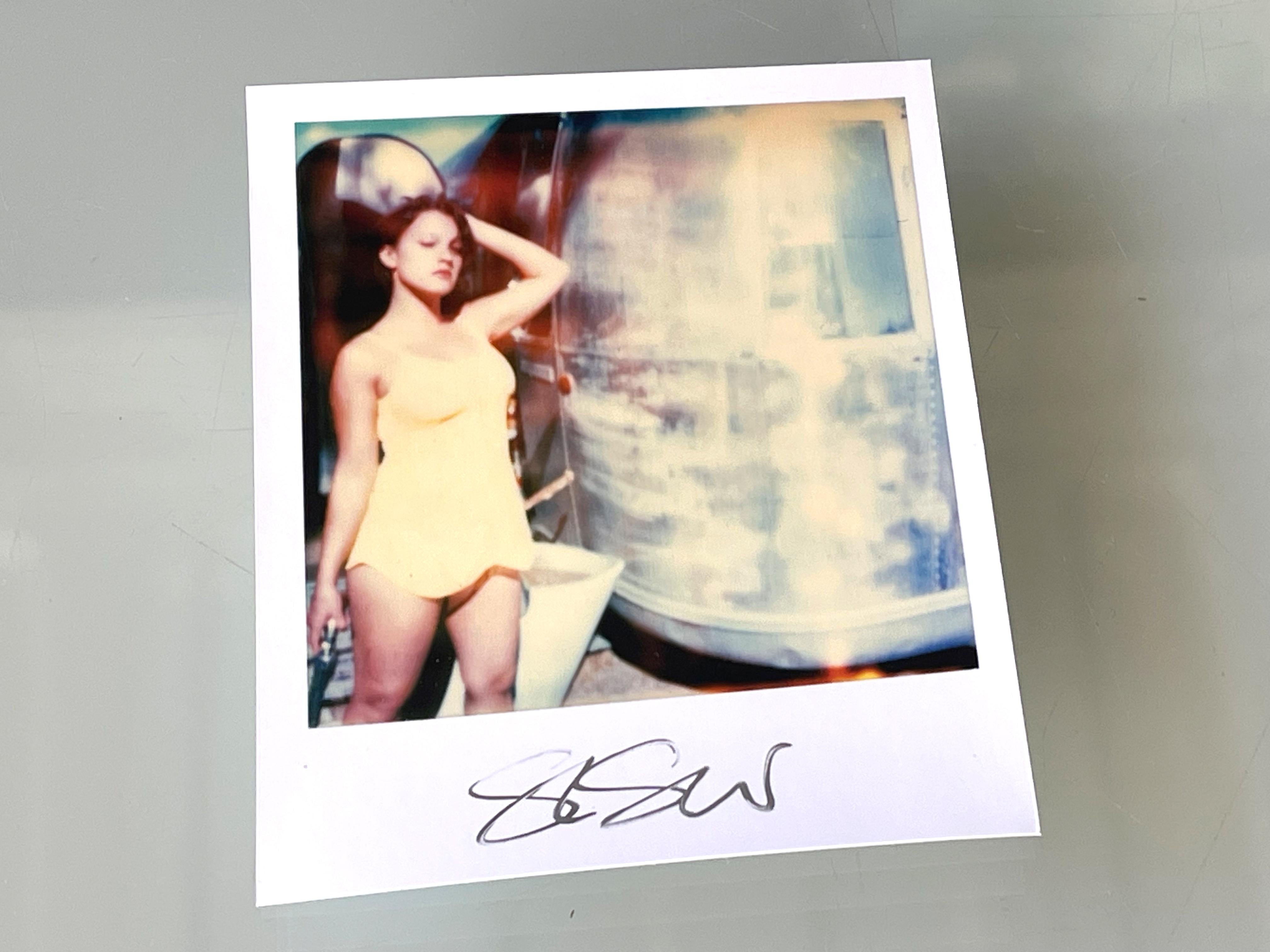 Stefanie Schneider Polaroid sized unlimited Mini 'Austen in front of..' - signed 4