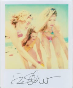Stefanie Schneider Polaroid sized unlimited Mini 'Beachshoot' - signed