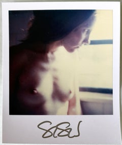 Stefanie Schneider Polaroid sized unlimited Mini 'Girl Nude at Window' - signed