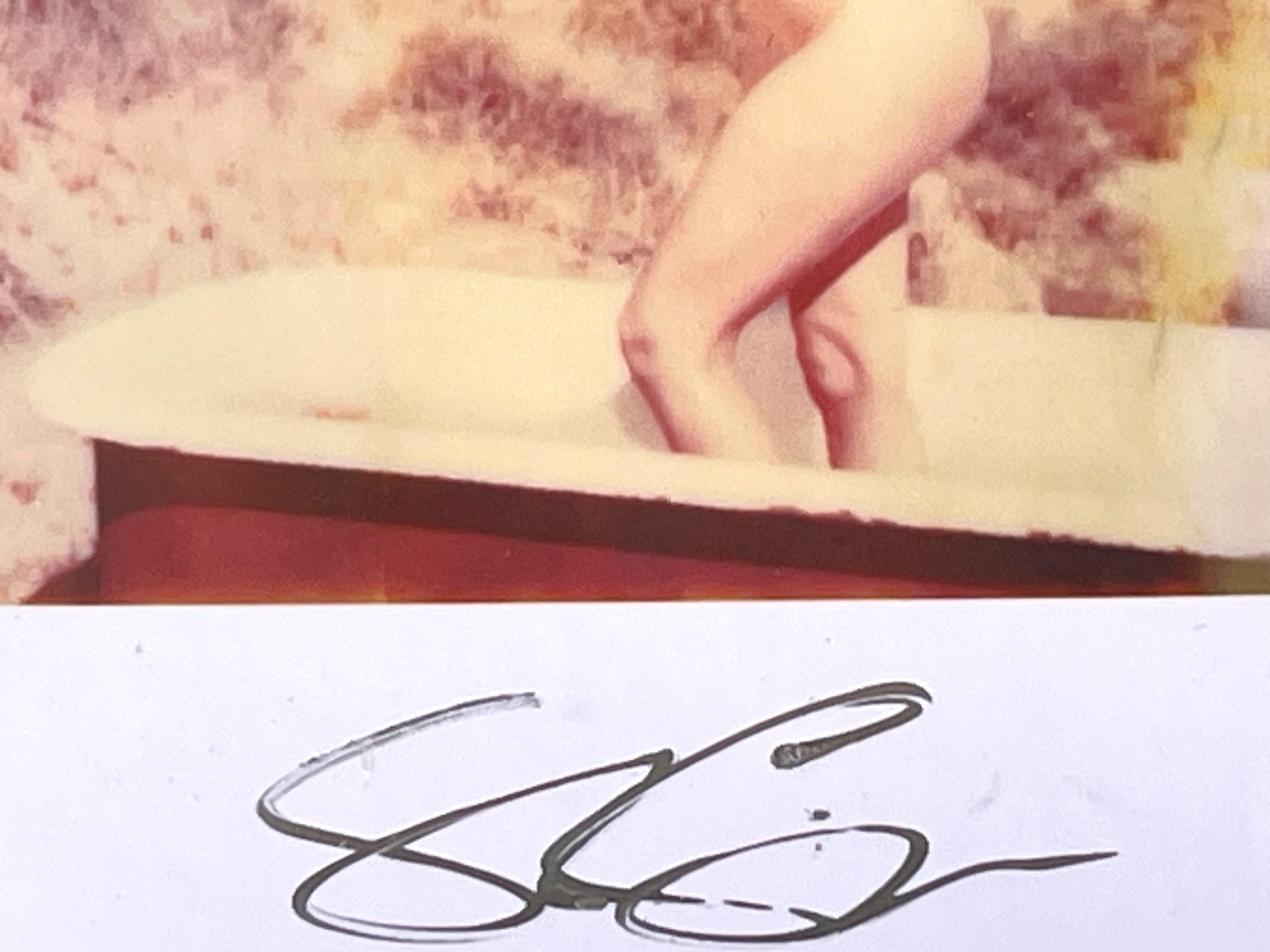 Stefanie Schneider Polaroid sized unlimited Mini 'Hot Tub' (Heavenly..) - signed For Sale 4