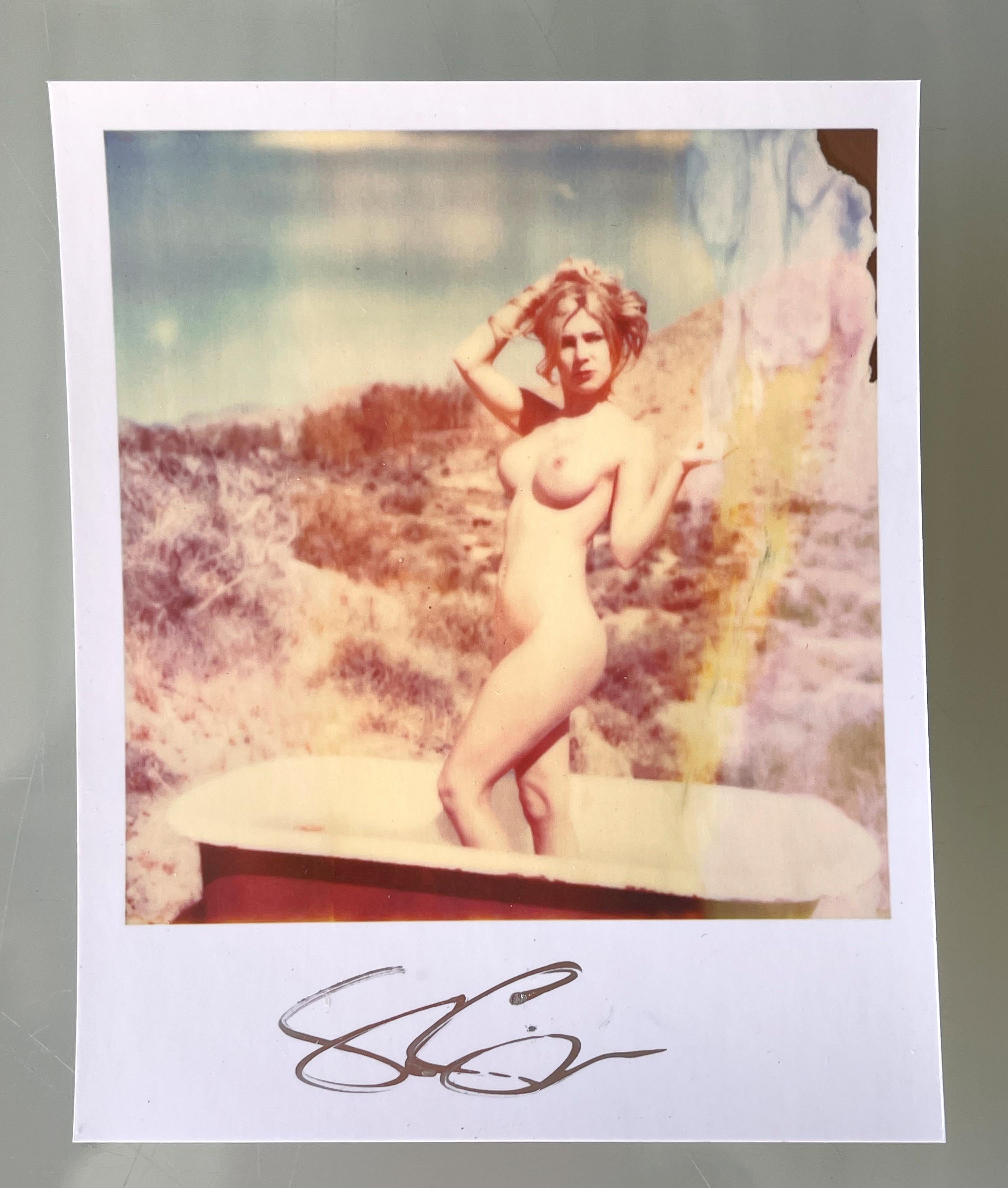 Stefanie Schneider Polaroid-sized unlimited Mini 'Hot Tub' (Heavenly Falls) - 2016 - 

signed in front, not mounted. 
1 Archival Color Photograph based on the Polaroid. 

Polaroid sized open Editions 1999-2022
10.7 x 8.8cm (Image 7.9x7.7cm).