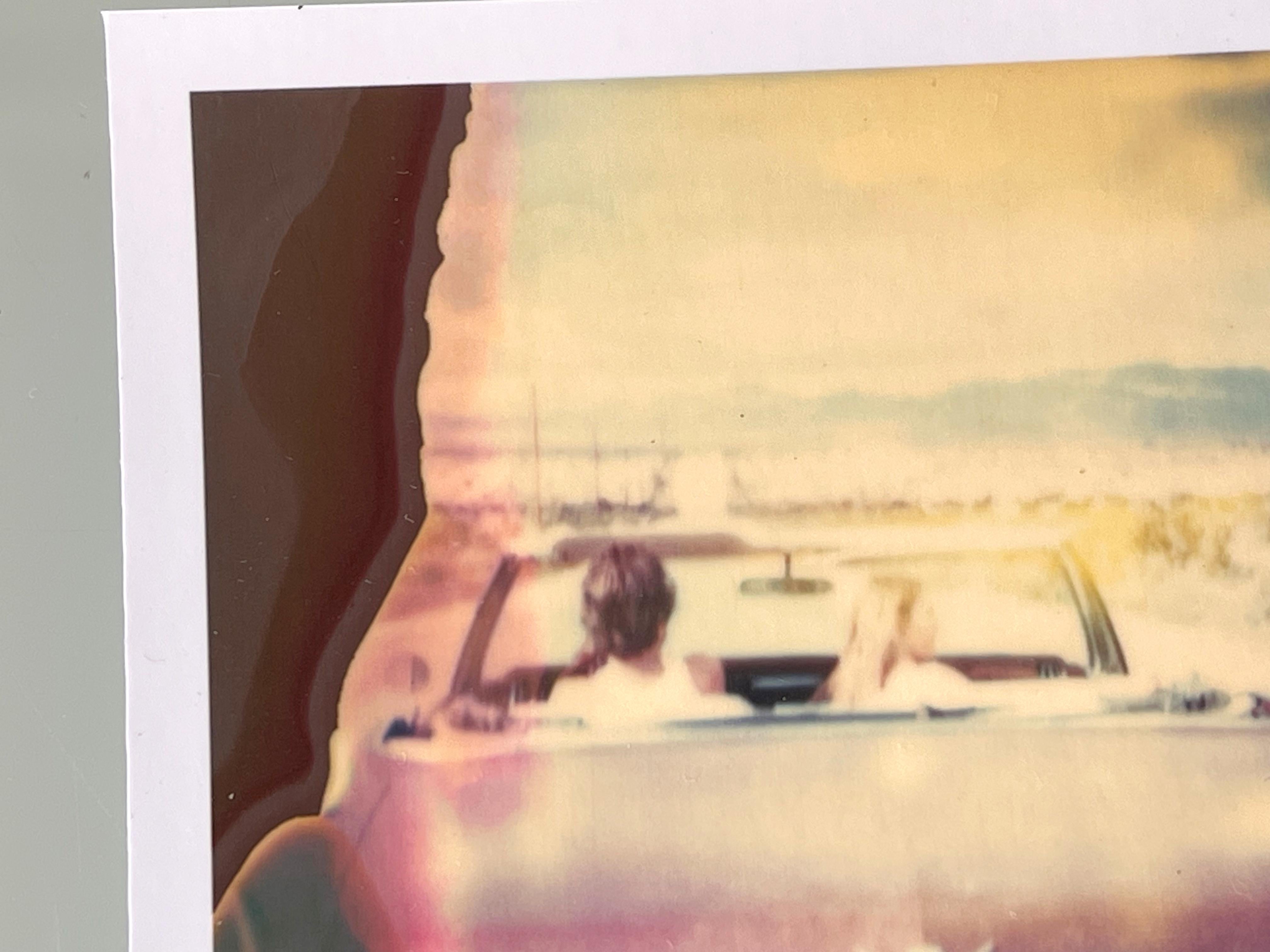 Stefanie Schneider Polaroid-Polaroid-Weberei Unbegrenztes Mini „Leaving“ (Sidewinder) - signiert im Angebot 2