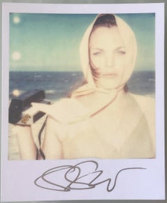 Stefanie Schneider Polaroid sized unlimited Mini 'The Diva (Beachshoot)' -signed