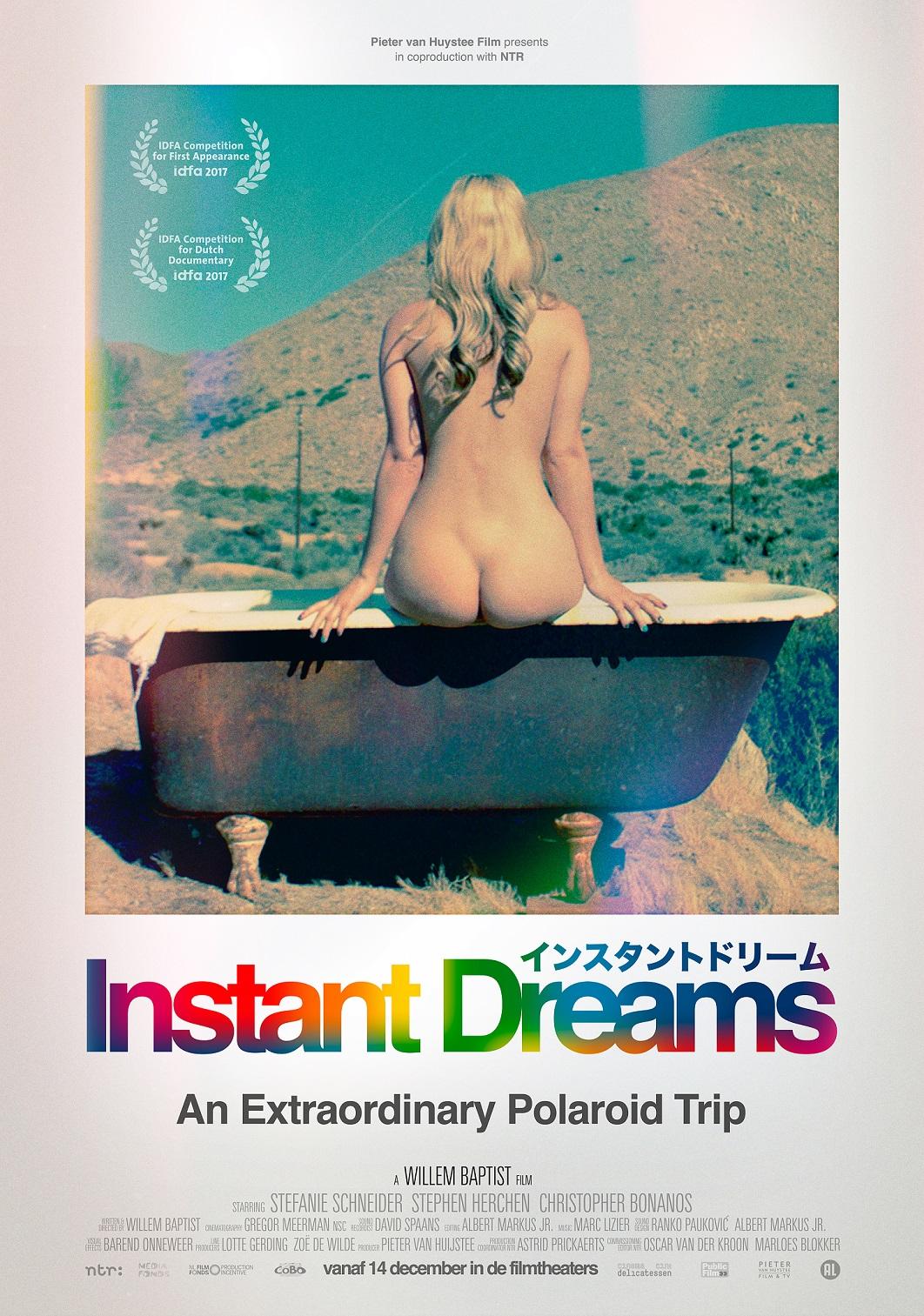 Sundays (Heavenly Falls) - Contemporary, 21st Century, Polaroid, Nude - Photograph by Stefanie Schneider