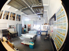 Sunscreen II (Beachshoot) mit Radha Mitchell - Polaroid, Contemporary