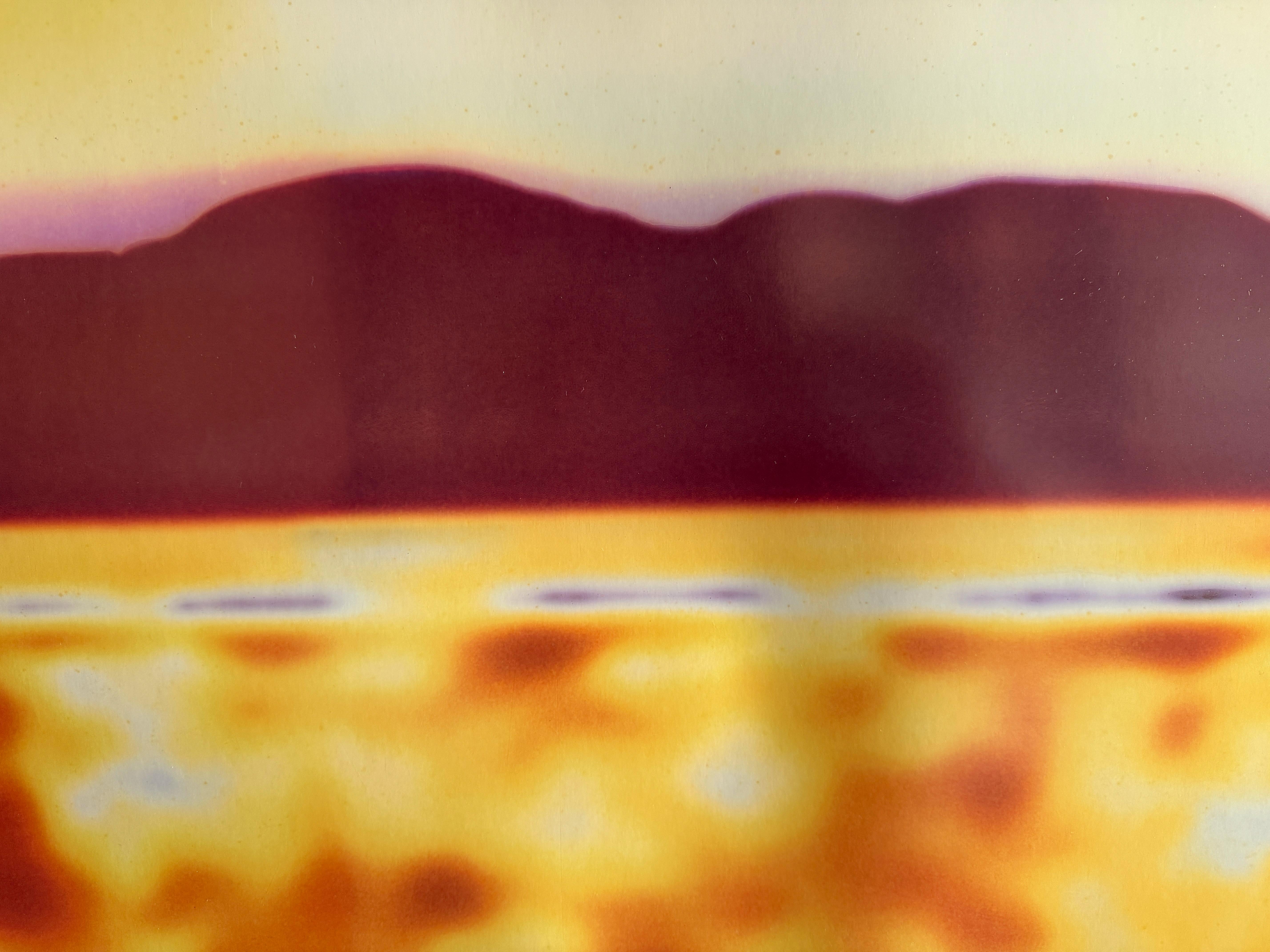 Sonnenuntergang (Dekonstruktivismus) (Orange), Color Photograph, von Stefanie Schneider