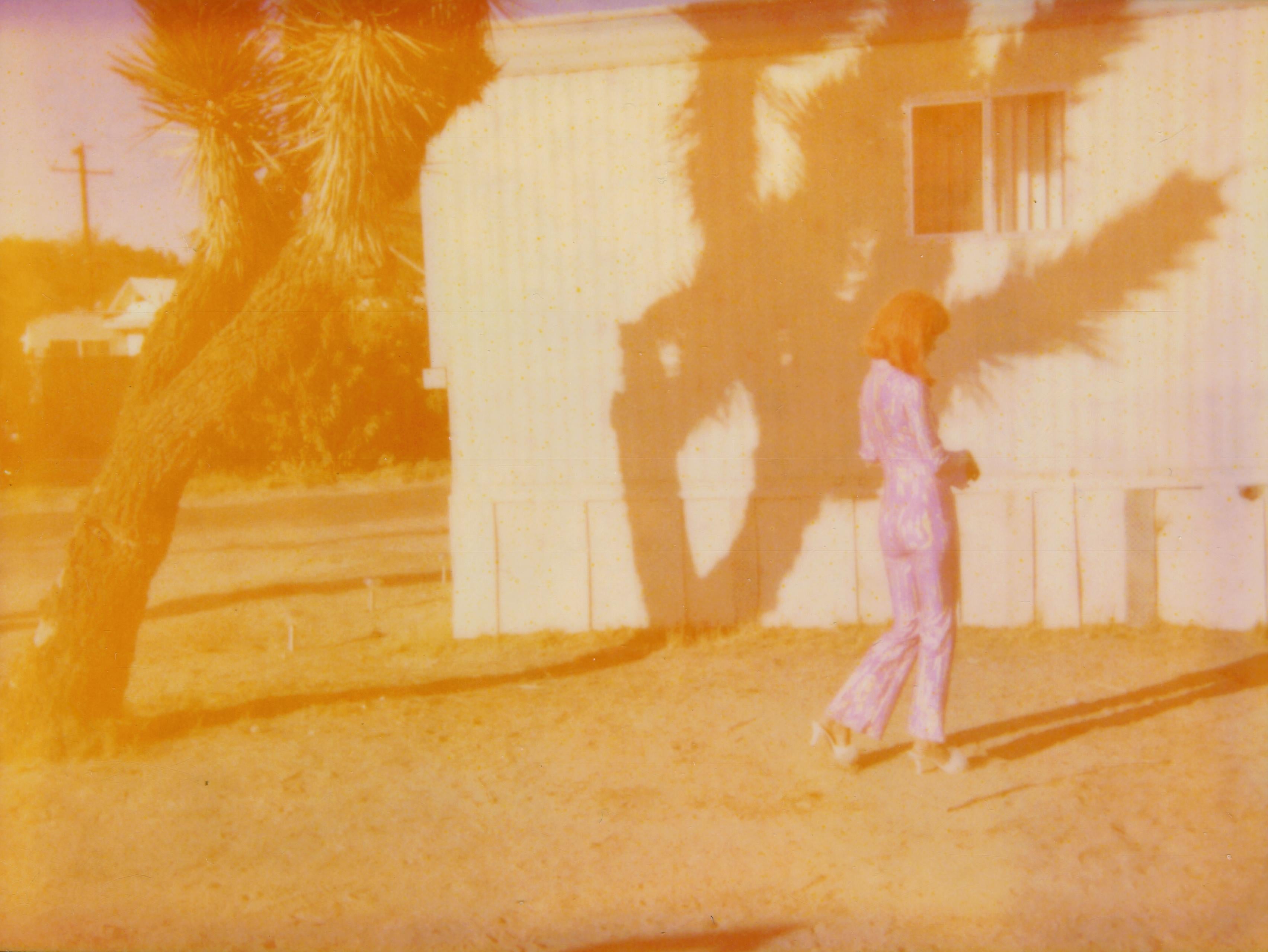 Stefanie Schneider Portrait Photograph - Sunset (Oxana's 30th Birthday) - Polaroid