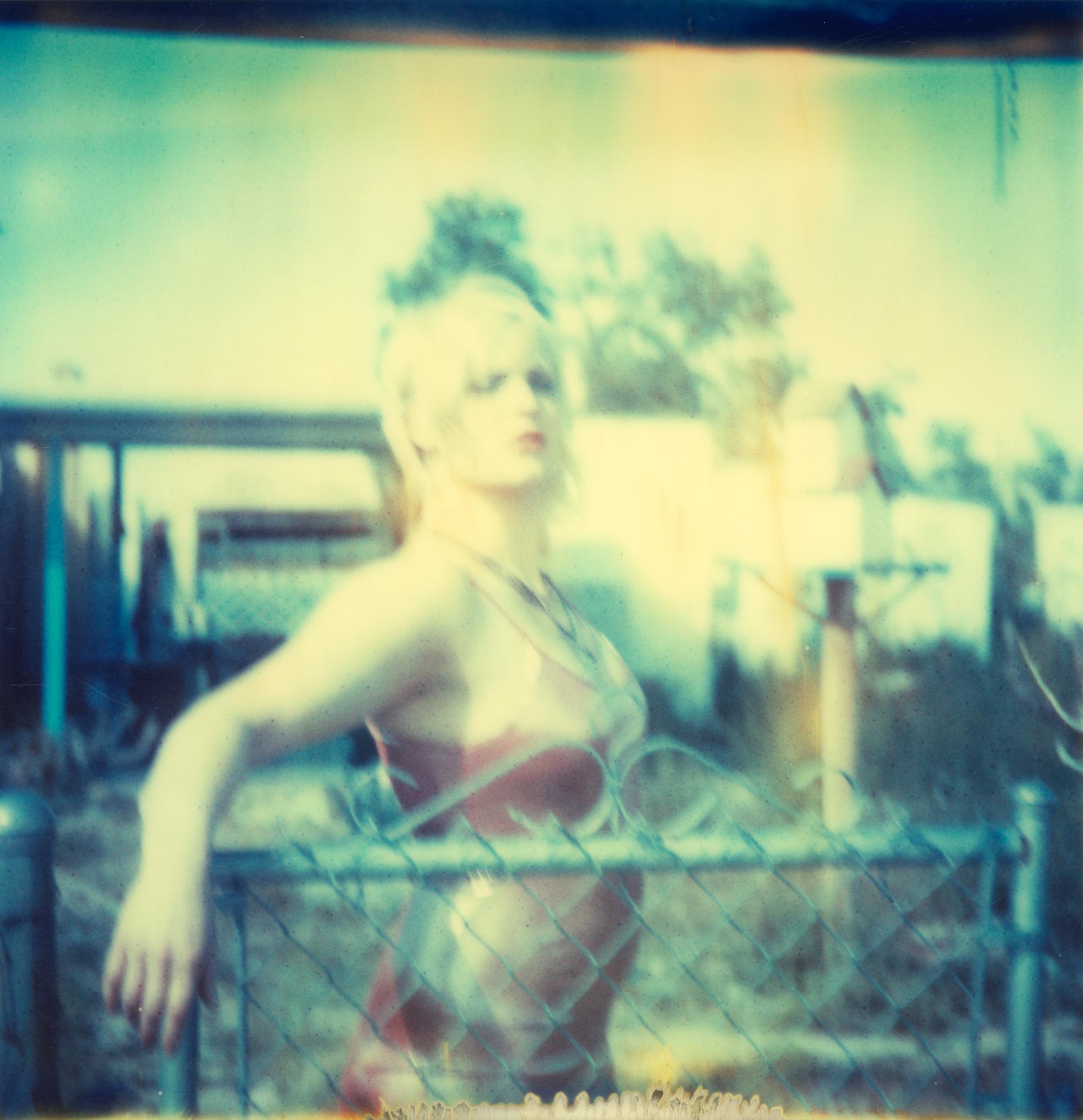 Stefanie Schneider Color Photograph - Supercilious (29 Palms, CA) - Polaroid, 21st Century, expired, Contemporary