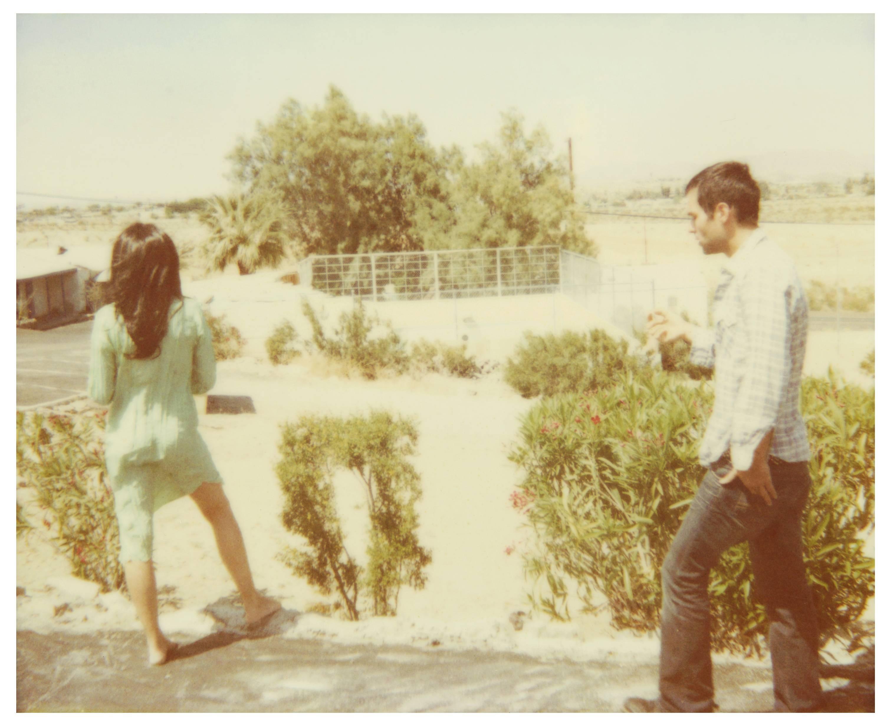 Stefanie Schneider Color Photograph - The Argument - The Princess and her Lover (29 Palms, CA) - End of Summer Sale