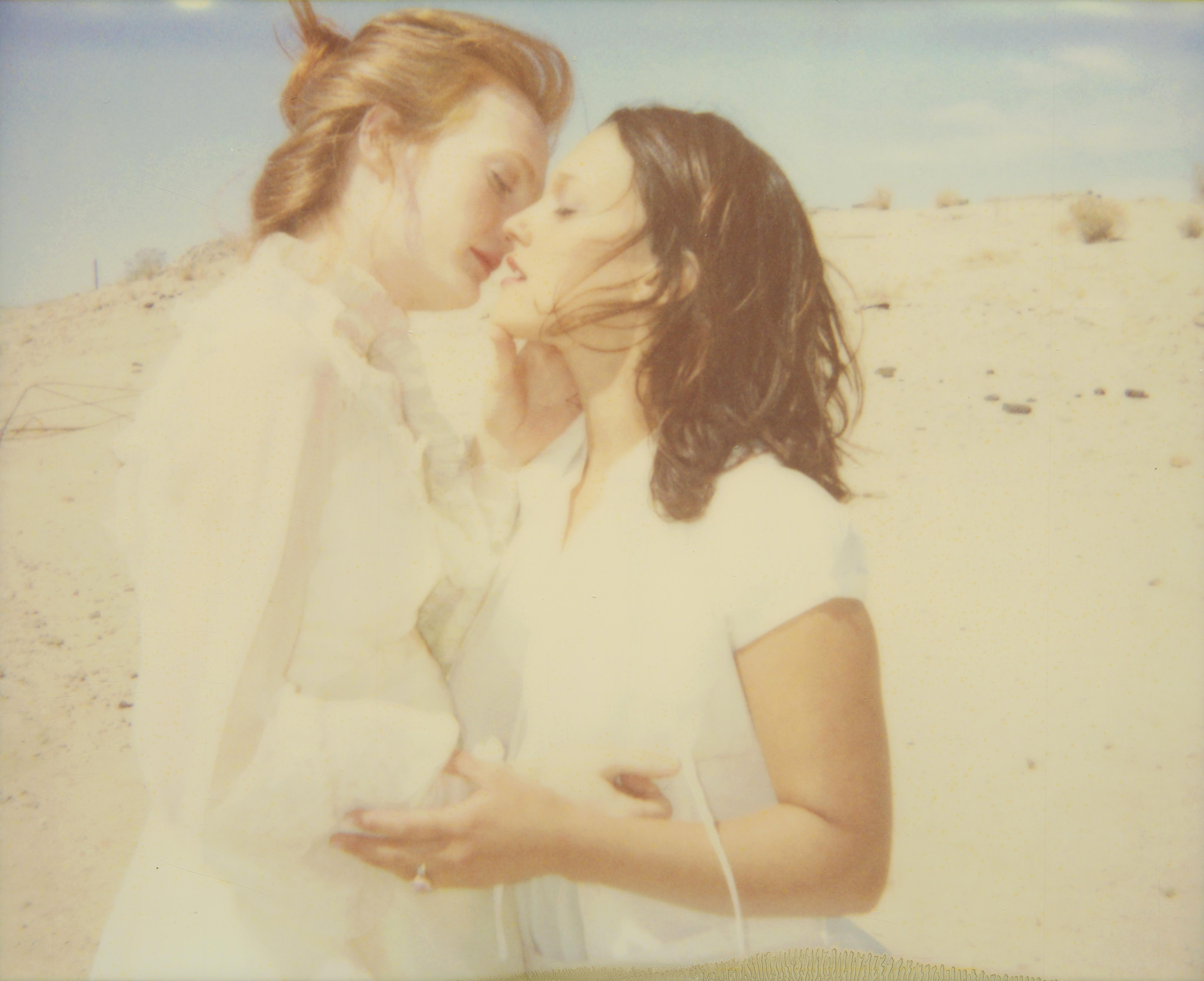 Stefanie Schneider Color Photograph - The Bride's Kiss - Contemporary, 21st Century, Polaroid, Figurative, Woman