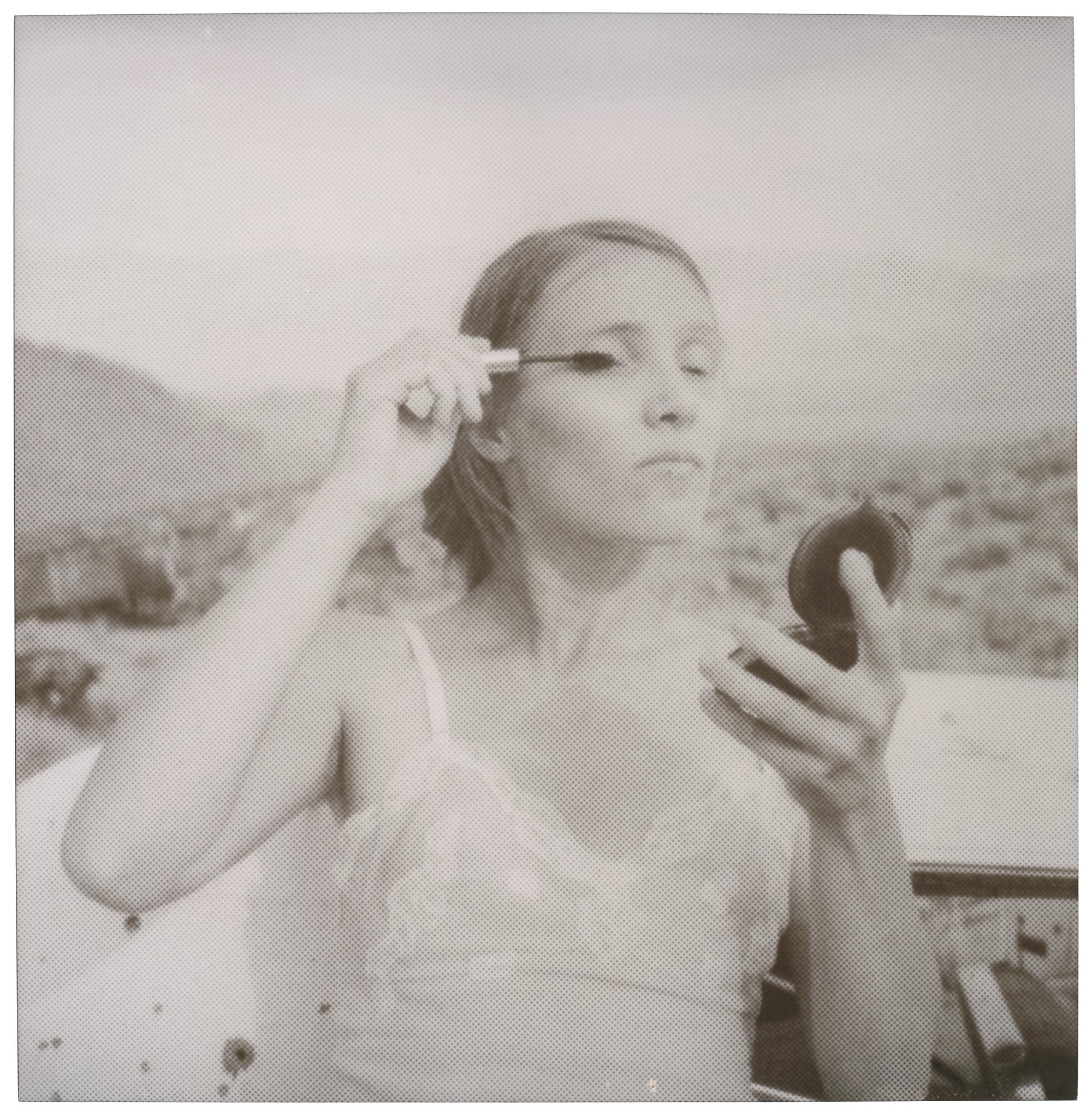 Stefanie Schneider Black and White Photograph - The Dance (Wastelands) - 21st Century, Polaroid, Figurative, Contemporary