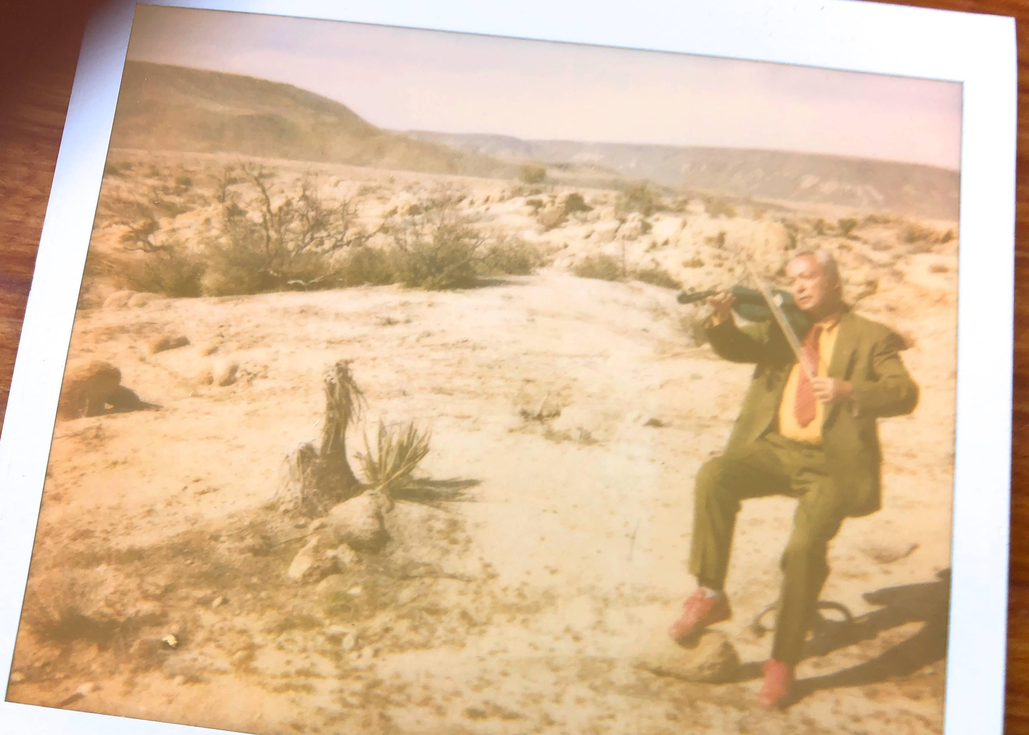 The Dancer - Original Polaroid Unique Piece, triptych, featuring Udo Kier 3