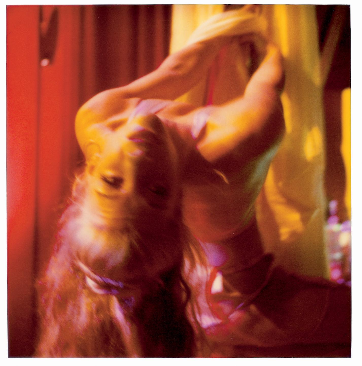 Stefanie Schneider Color Photograph - The Dancer V (Stay) - the movie, expired Polaroid, analog hand made