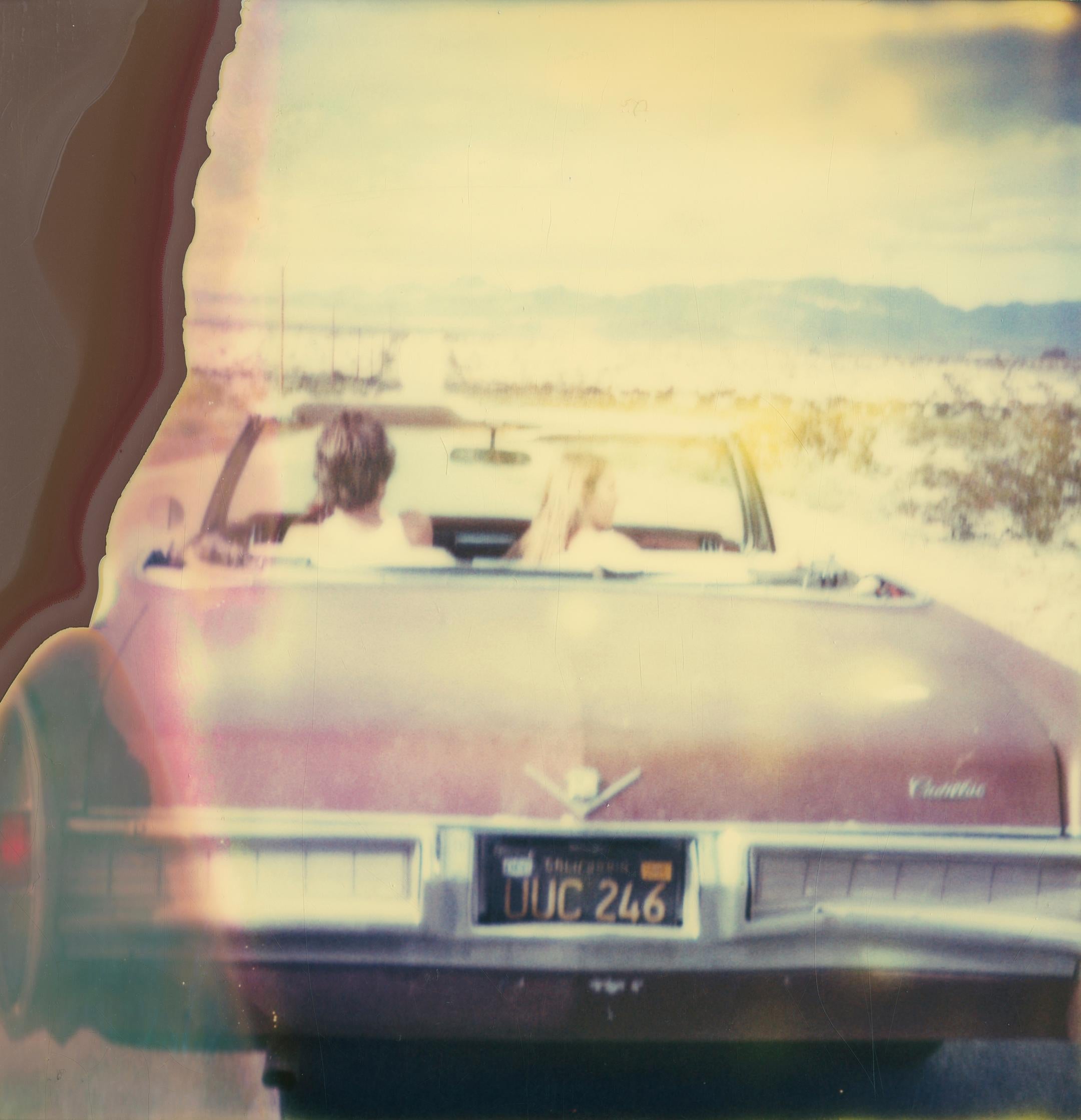 Stefanie Schneider Landscape Photograph - The End (Sidewinder) - based on a Polaroid