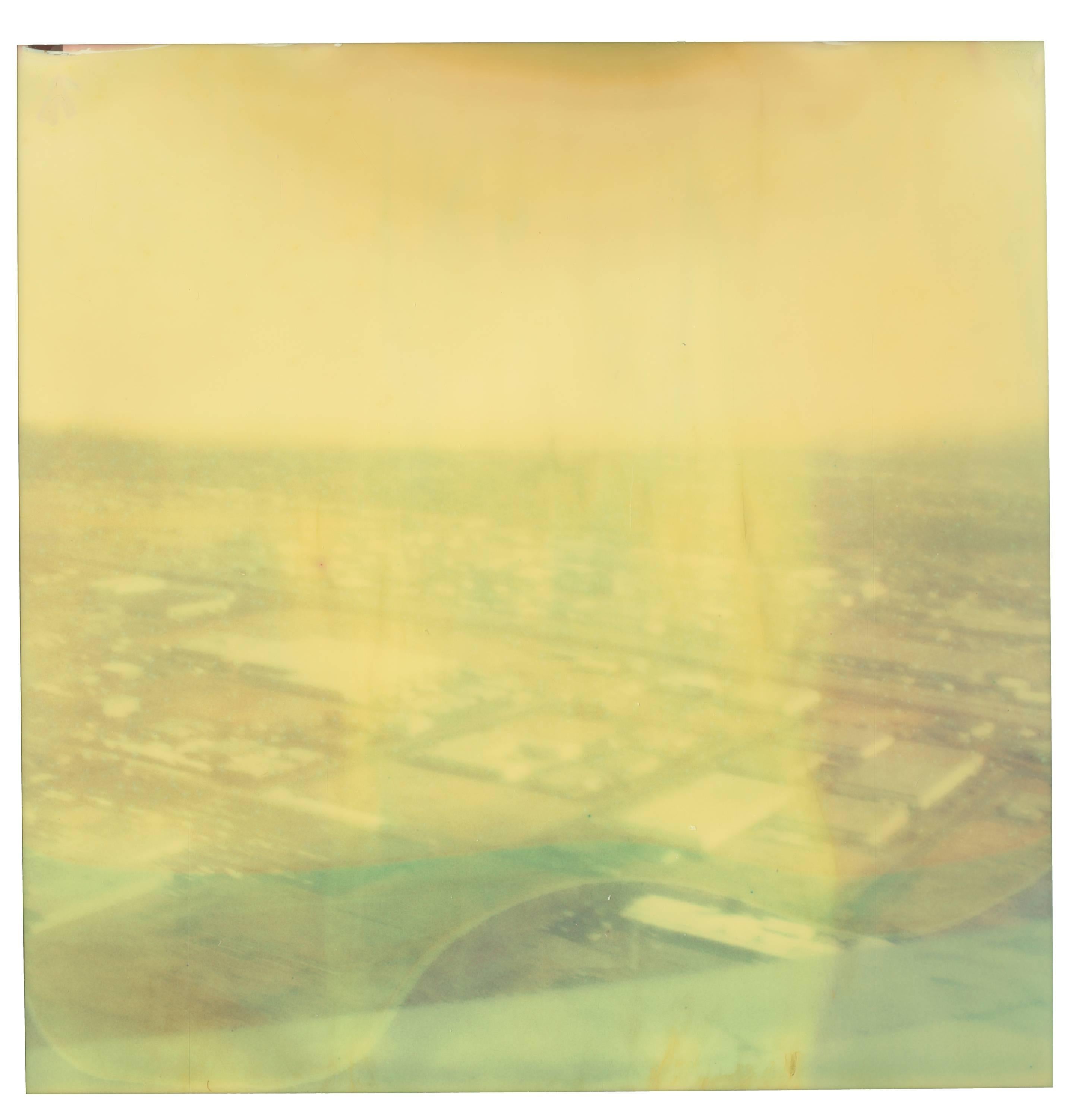 El sueño de la mujer del granjero - díptico, analógico, basado en dos Polaroids - Photograph de Stefanie Schneider