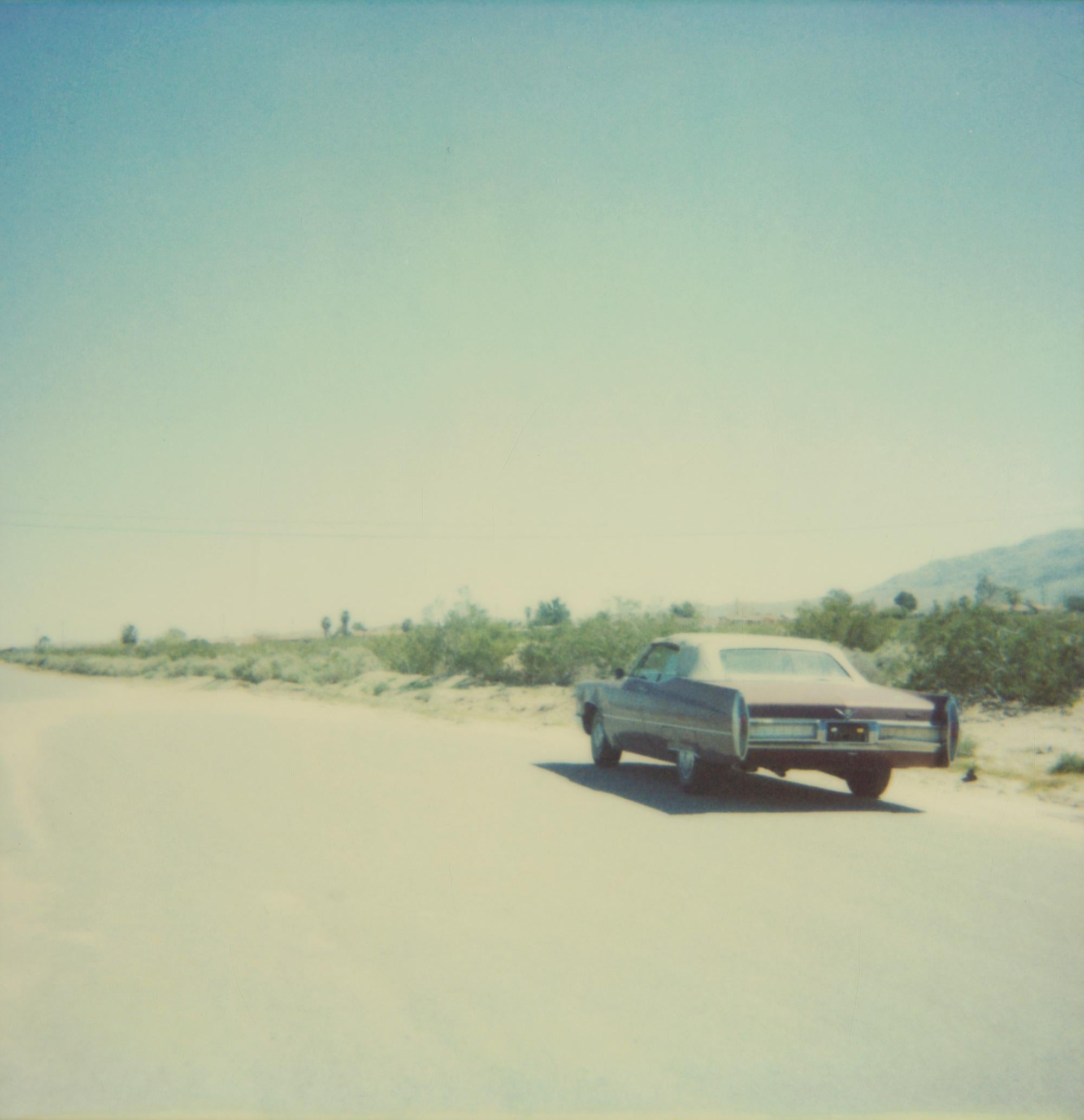 Stefanie Schneider Landscape Photograph – The Getaway (Till Death do us Part) - Contemporary, Polaroid