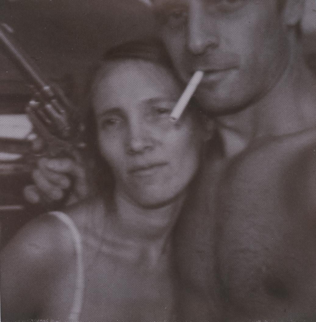 Stefanie Schneider Color Photograph - The Getaway (Wastelands) - Contemporary, Analog, Polaroid, Color