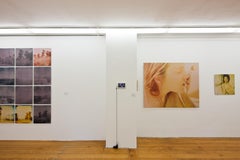 The Kiss (Sidewinder) - mounted, analog - Polaroid, Contemporary, Color, photo