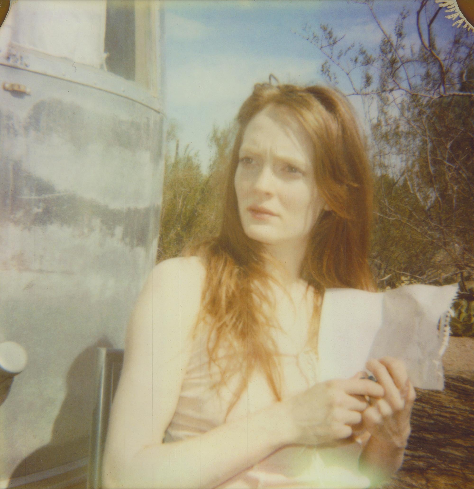 Stefanie Schneider Color Photograph - The Letter (Till Death do us Part) - Contemporary, Polaroid, Women