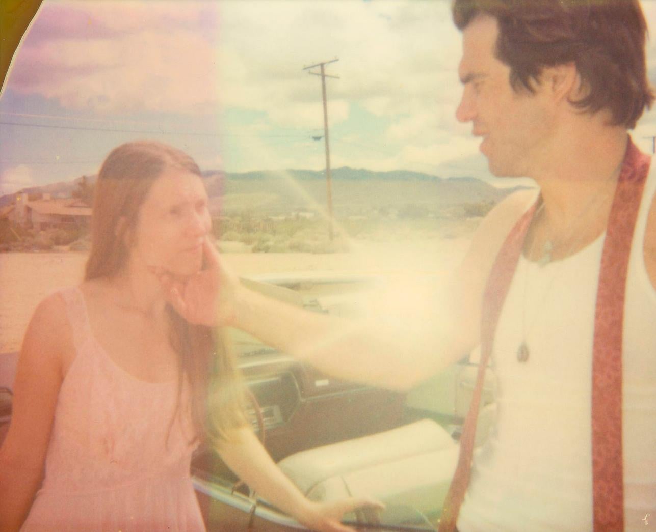 Stefanie Schneider Color Photograph - The Light (Sidewinder) - Polaroid