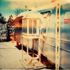 The Millennial Falcon (Sidewinder), analog, 100x98cm - Polaroid, 21st Century