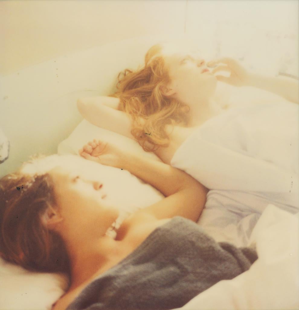 Stefanie Schneider Figurative Painting - The morning after (Till Death do us Part) -Contemporary, 21st Century, Polaroid
