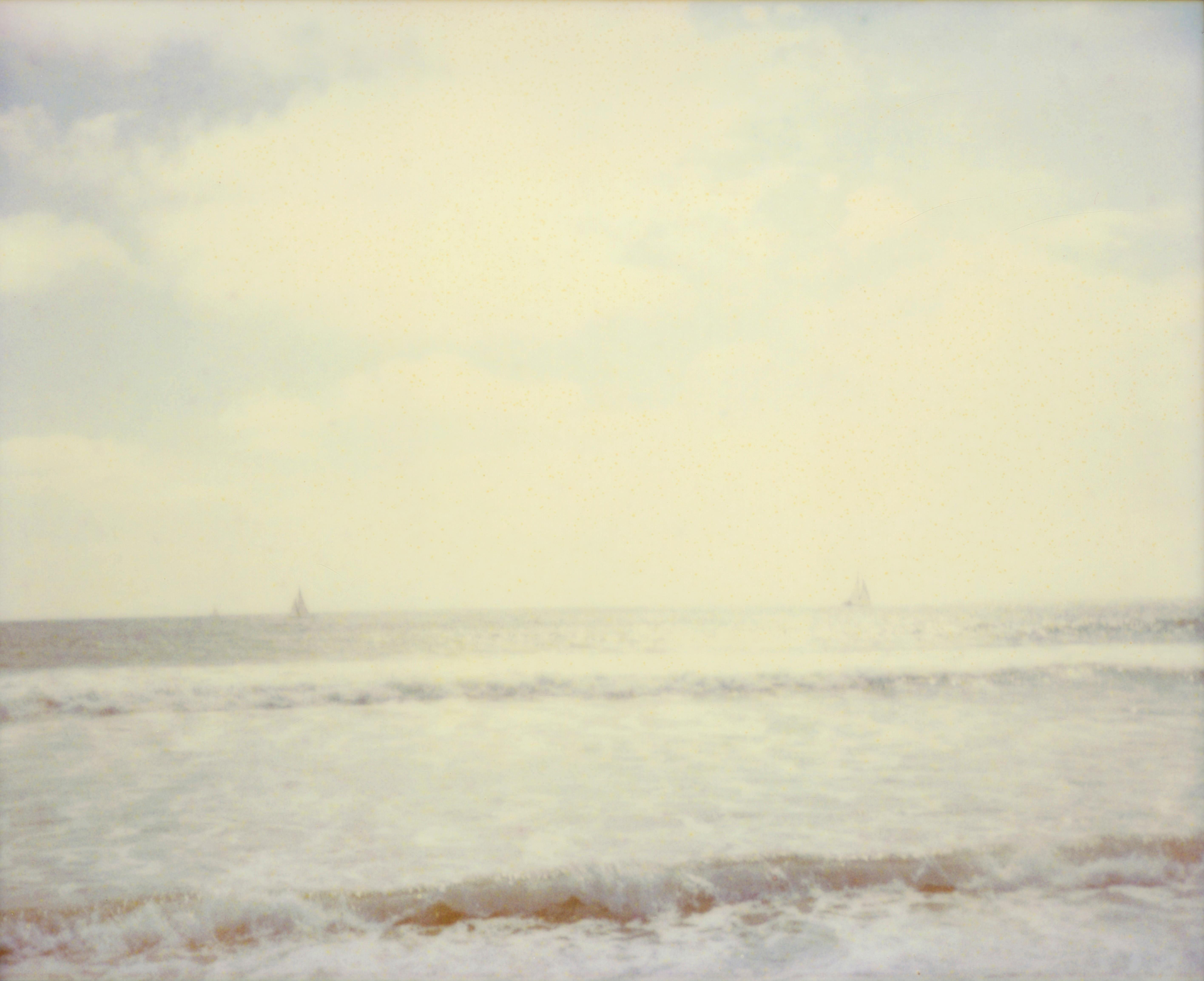 Stefanie Schneider Landscape Photograph - The Ocean (The Princess and her Lover), analog, mounted