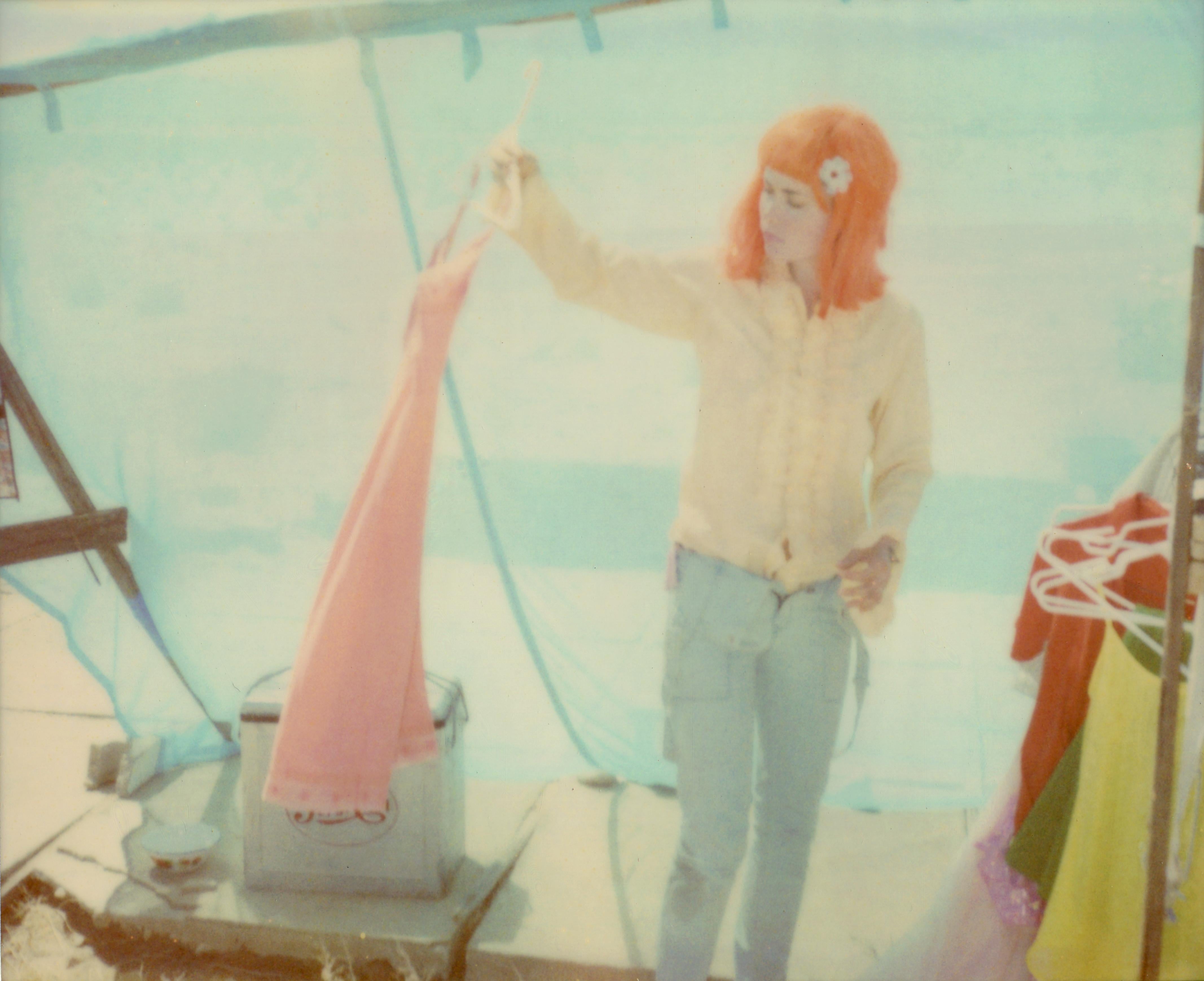 Stefanie Schneider Portrait Photograph - The Pink Dress (Stage of Consciousness) - featuring Radha Mitchell