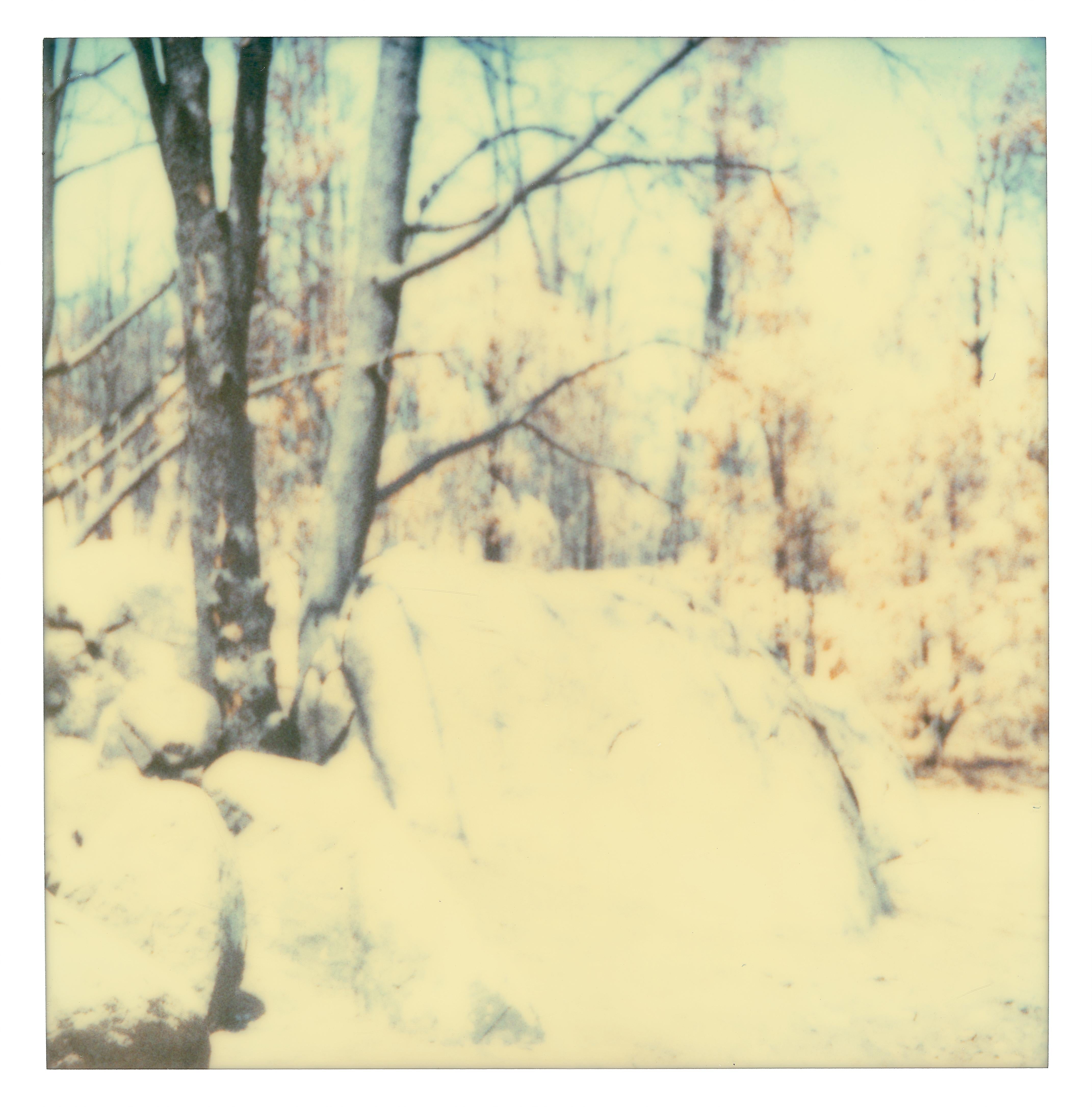 Traces (Stranger than Paradise) - analog, mounted, Polaroid, Contemporary - Photograph by Stefanie Schneider