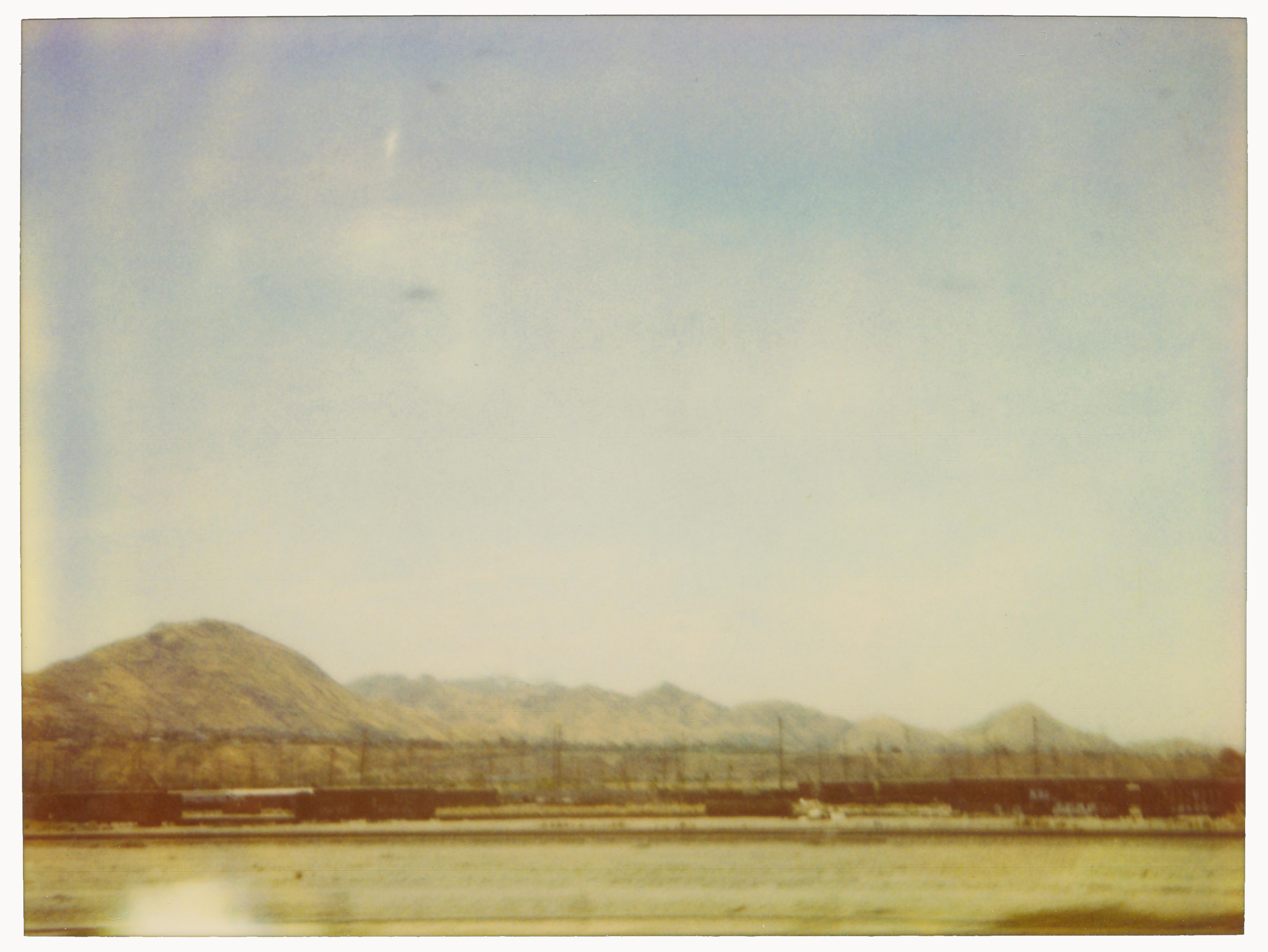 Stefanie Schneider Color Photograph - Trains (Stranger than Paradise) - analog, Edition 5/5