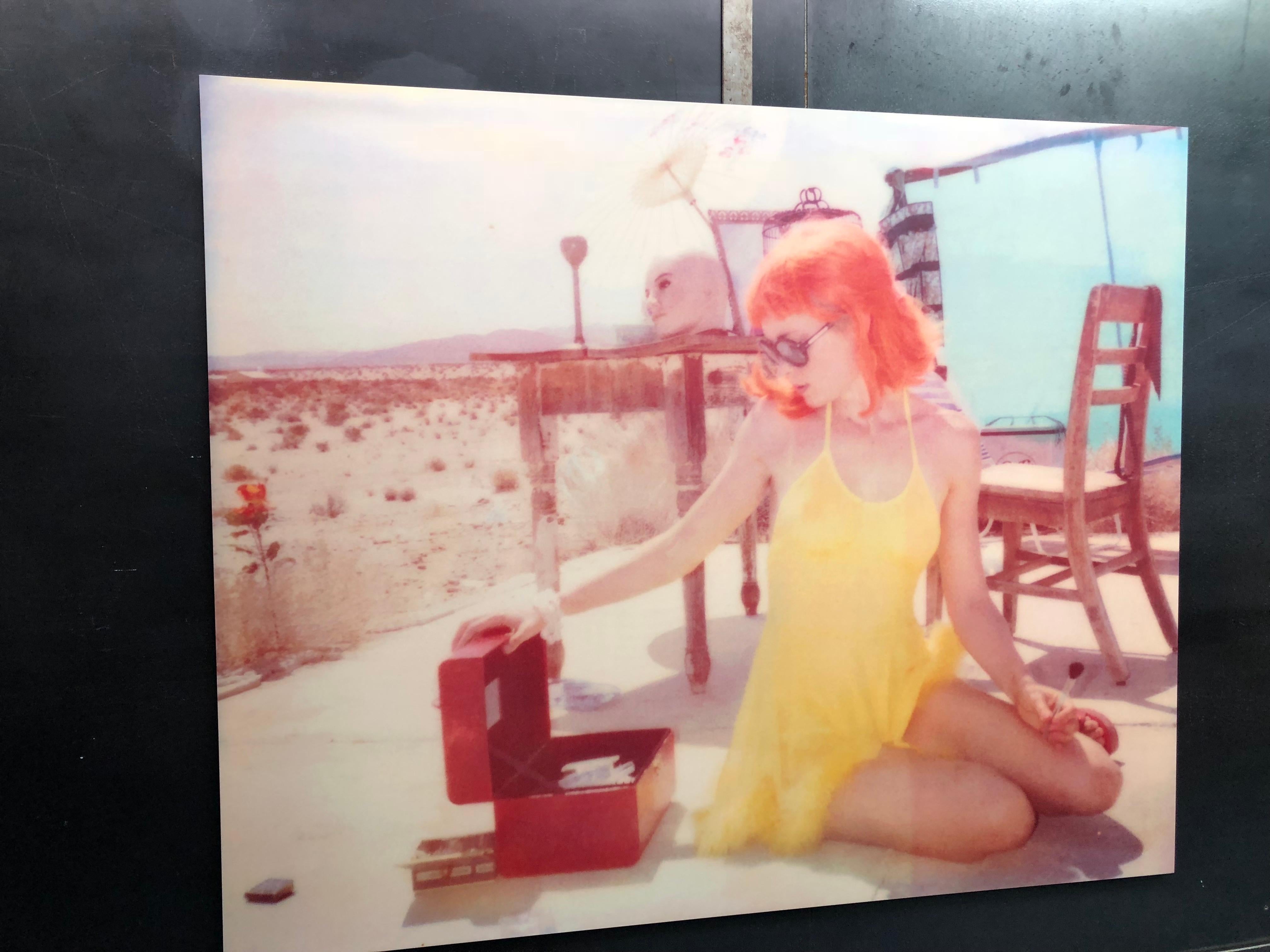 Stefanie Schneider Color Photograph – Schatz (29 Palmen, Kalifornien) – montiert