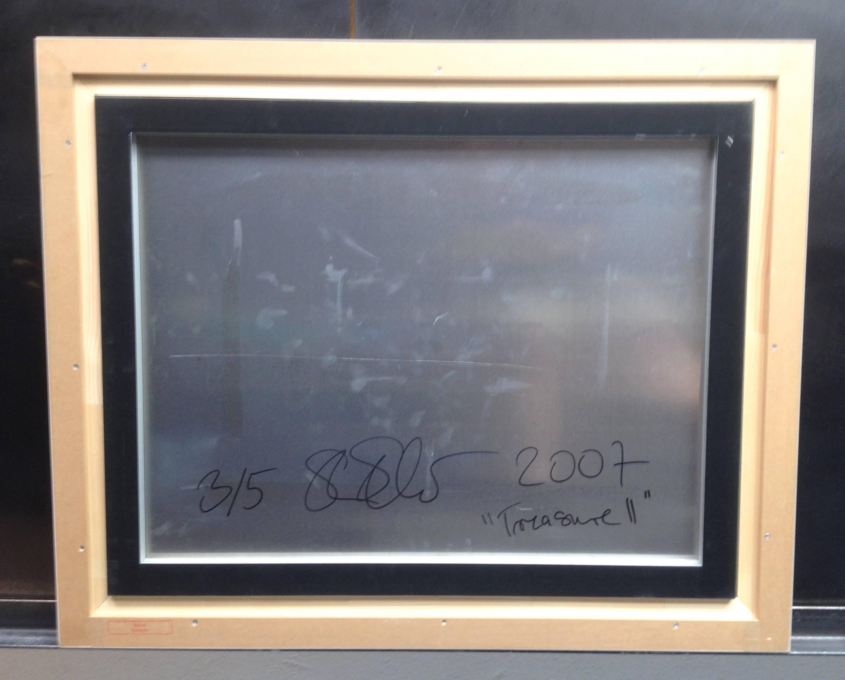 Treasure II (29 Palms, CA) - Polaroïd, encadré, analogique en vente 1