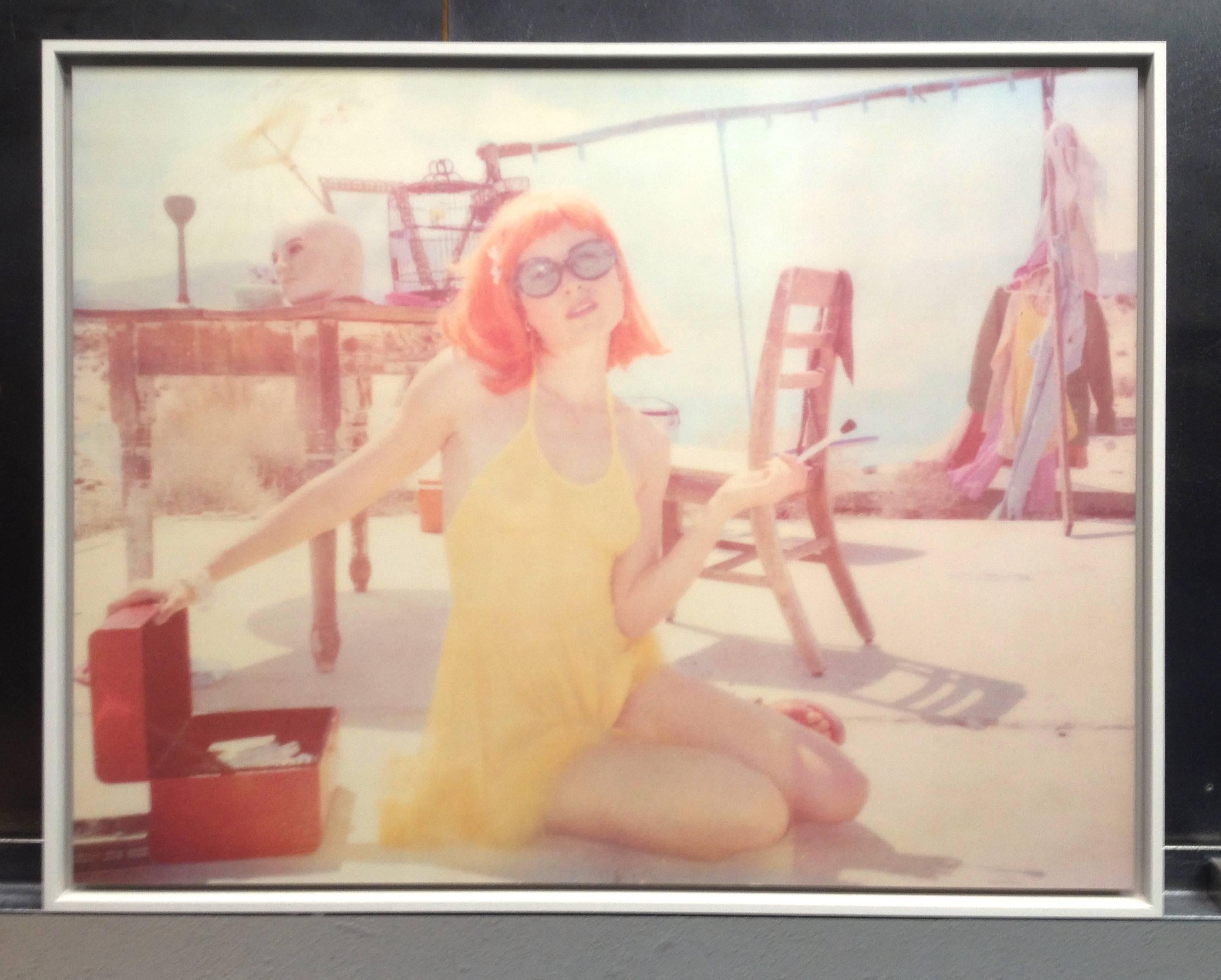 Portrait Photograph Stefanie Schneider - Treasure II (29 Palms, CA) - Polaroïd, encadré, analogique
